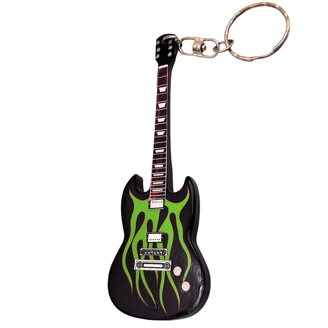 Drewniany Brelok Gitara Metallica James Hetfield Grynch Heavy Metal – EGK-1211