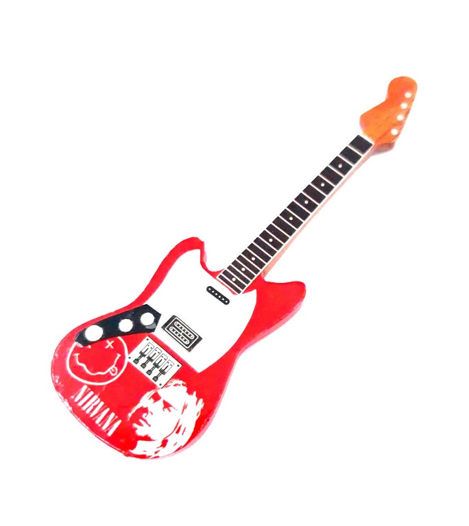 Magnes na Lodówkę Gitara Nirvana Kurt Cobain - 020877