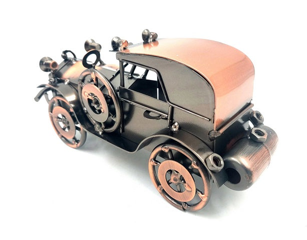 Metalowy Model Automobil Retro Samochód Dekoracja Vintage - Q87