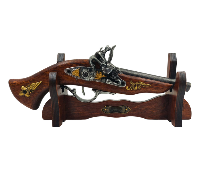 Pistolet Włoski na stojaku - Replika XVII wiek - 141S