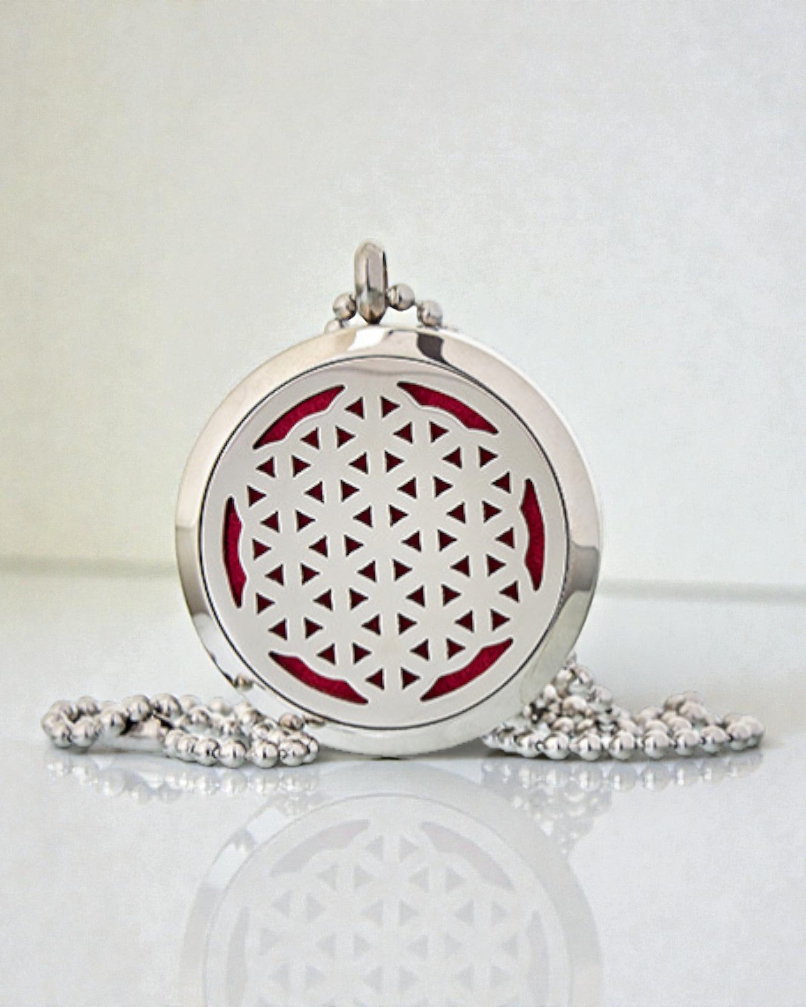 VitaFlora – Naszyjnik Aromaterapeutyczny Kwiat Życia 30 mm