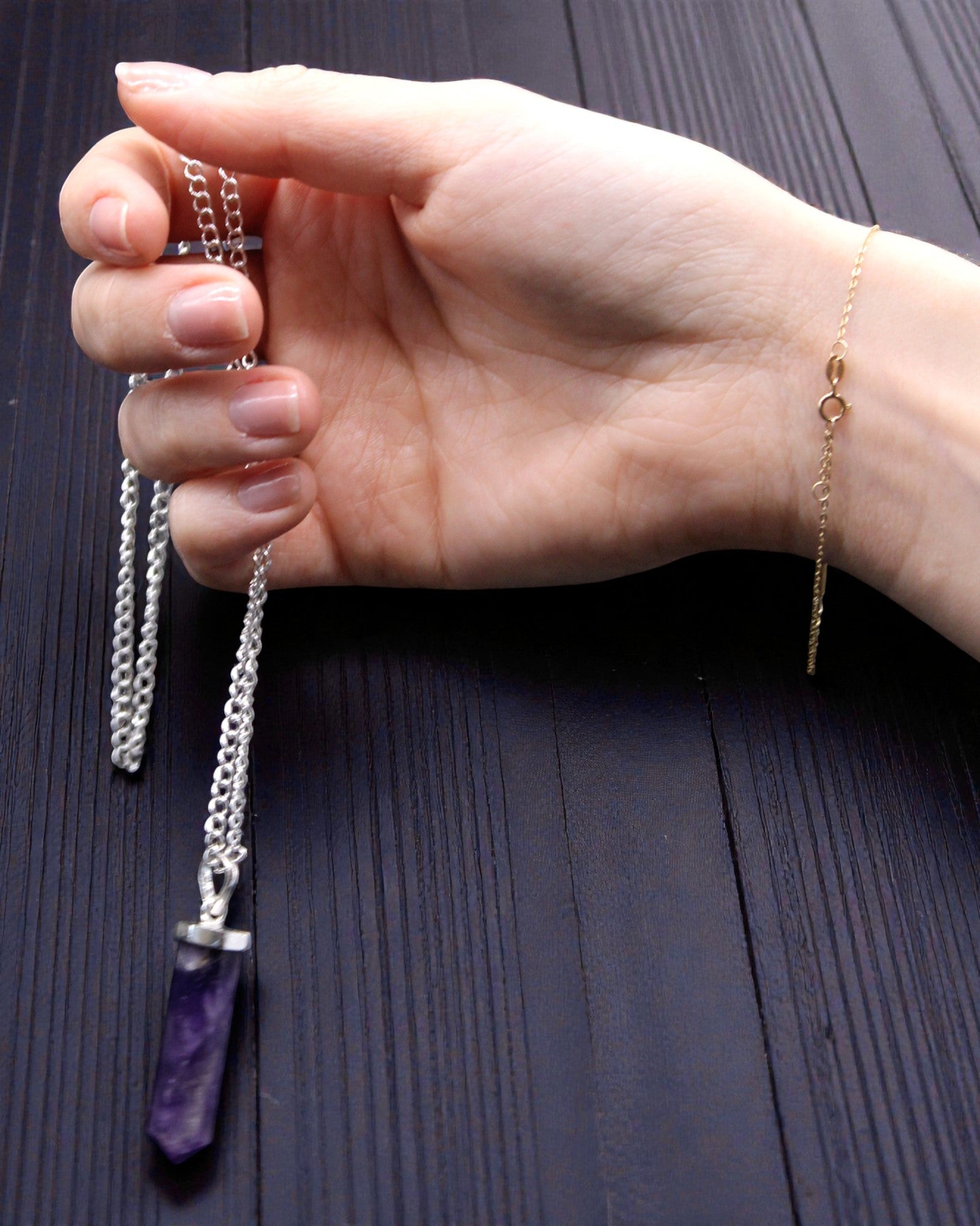 Obsidian Point – Κλασικό κρεμαστό σημείου από μαύρο αχάτη