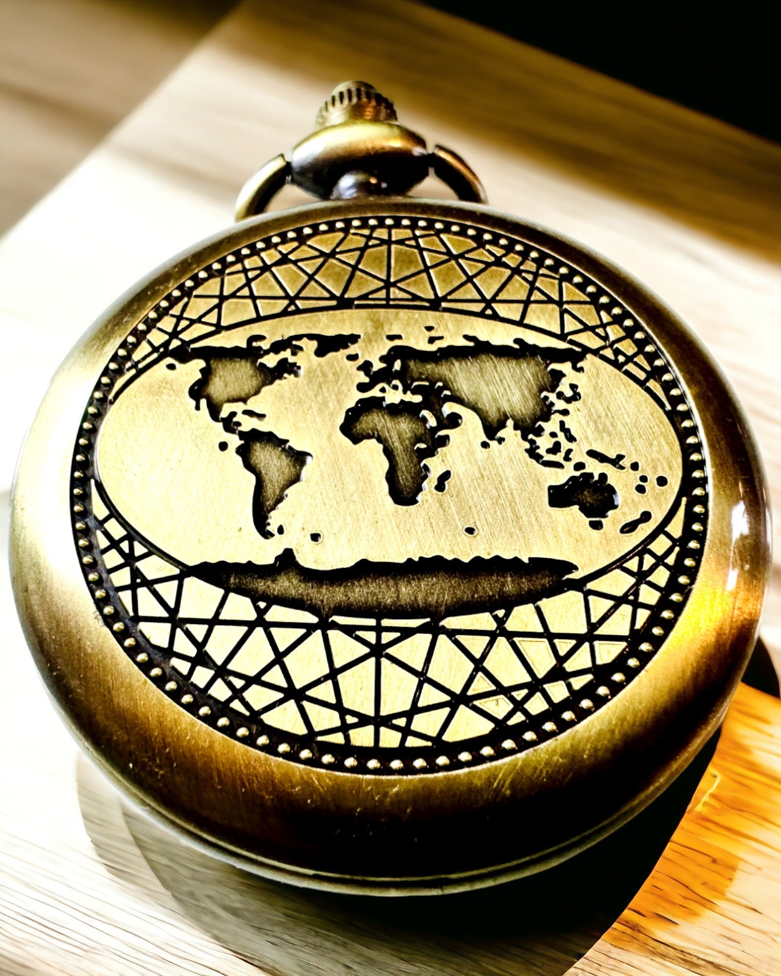 Ρετρό Τσέπης Κομπάς με Θέμα Νέας Υόρκης – Πολυλειτουργική, Κομψή Πυξίδα με Εικόνα του Αγάλματος της Ελευθερίας