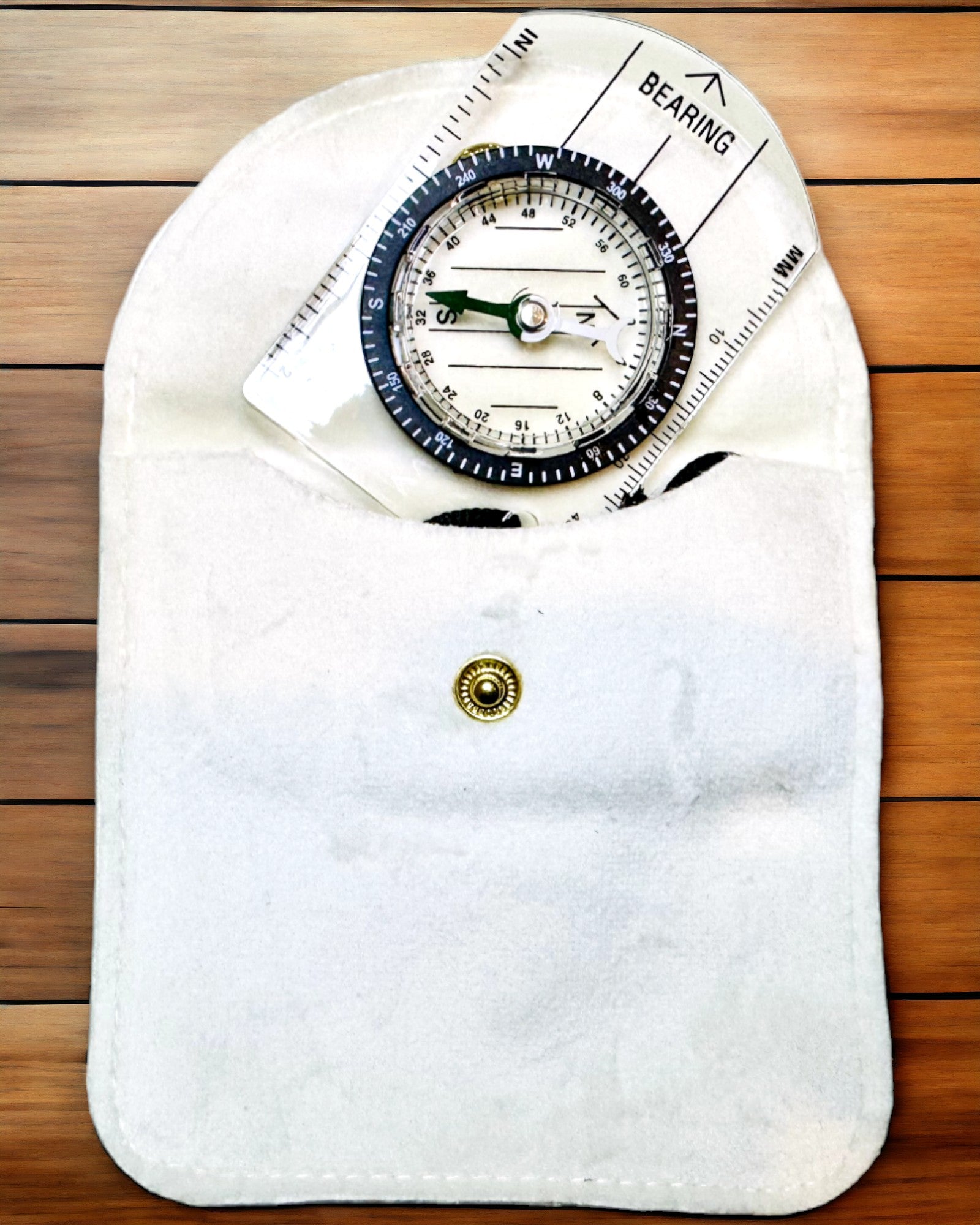 Τουριστική πυξίδα "Przewodnik Awanturnika" - Διαφανής, Μίνι Ακρυλική με Κρεμαστή Σχοινί και Κλίμακα Χάρτη, με χάραξη