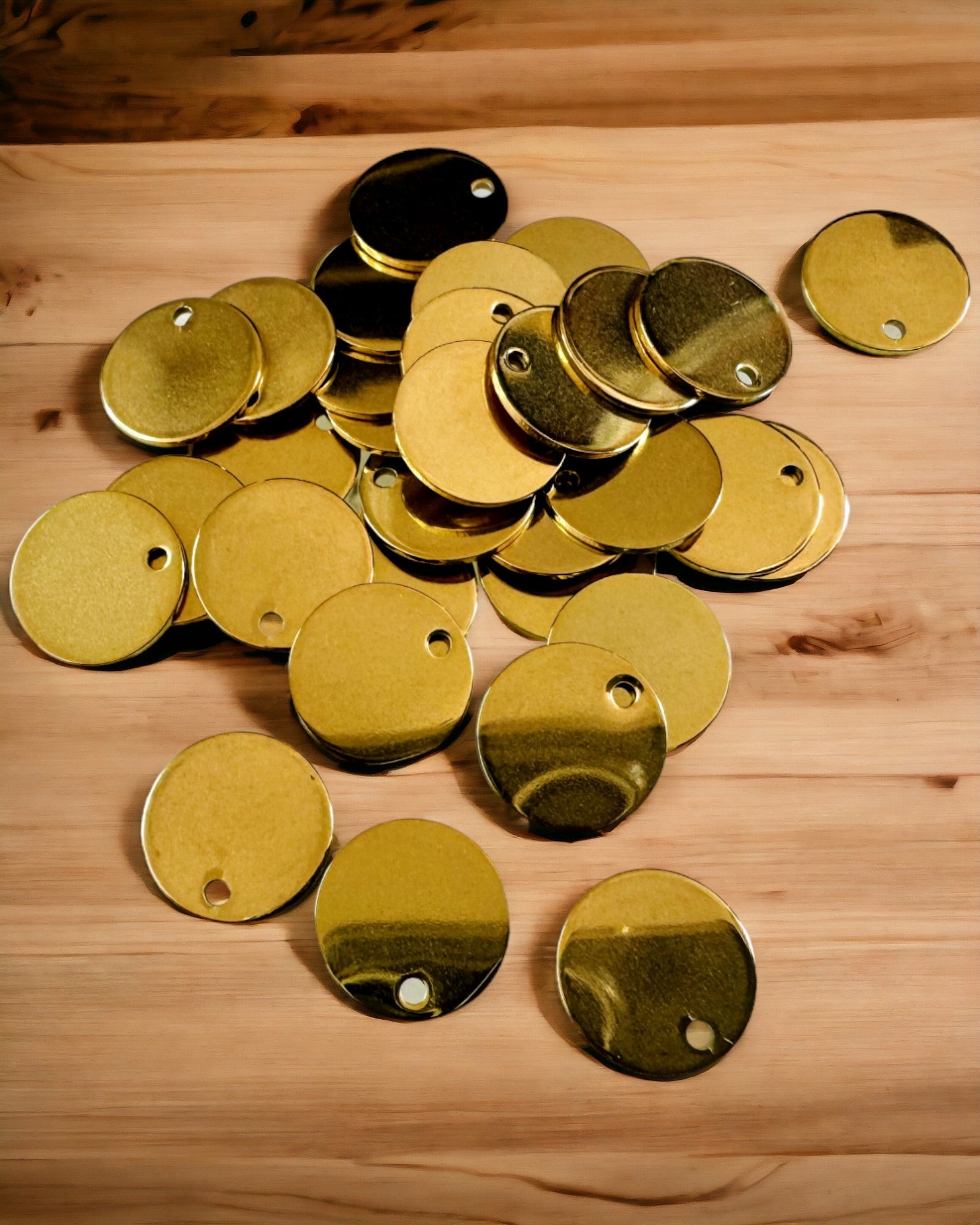 Στρογγυλό Κρεμαστό από Ανοξείδωτο Ατσάλι για δώρο με δυνατότητα Προσωποποίησης, χάραξης