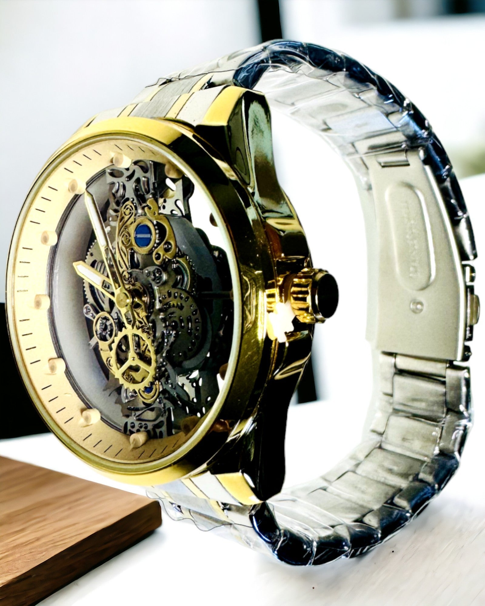 Ανδρικό Ρολόι Χαλαζία "Vision Sport" – Διπλής Όψης Διαφανές από Αλουμίνιο