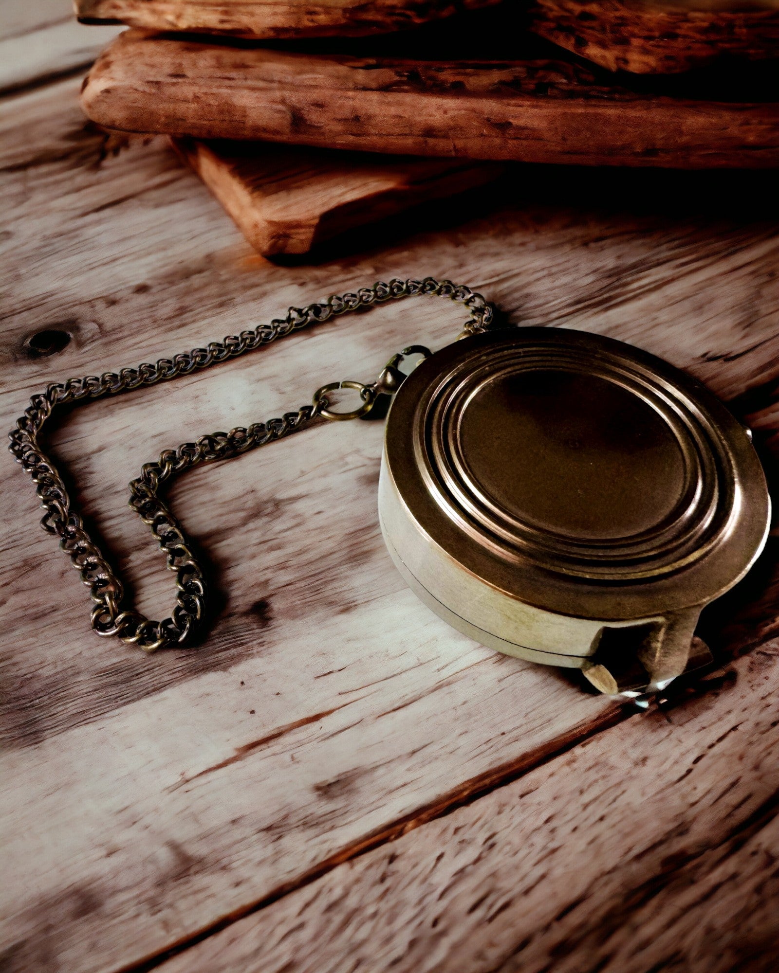 Κομπάς Ινδικός Οδυσσέας – Ρετρό Εξερευνητή Κόσμημα - δυνατότητα χάραξης