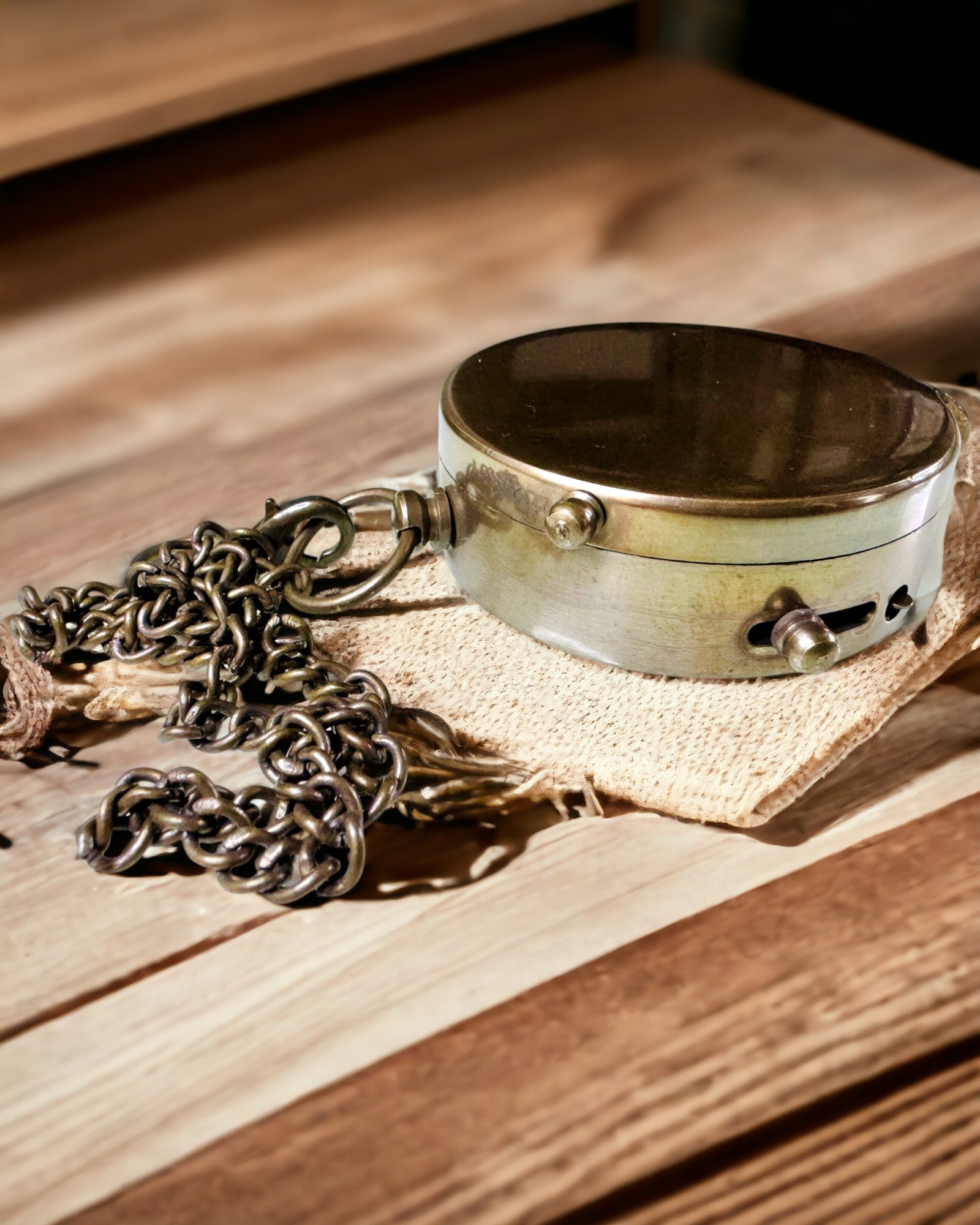 Κομπάς Ινδικός Οδυσσέας – Ρετρό Εξερευνητή Κόσμημα - δυνατότητα χάραξης