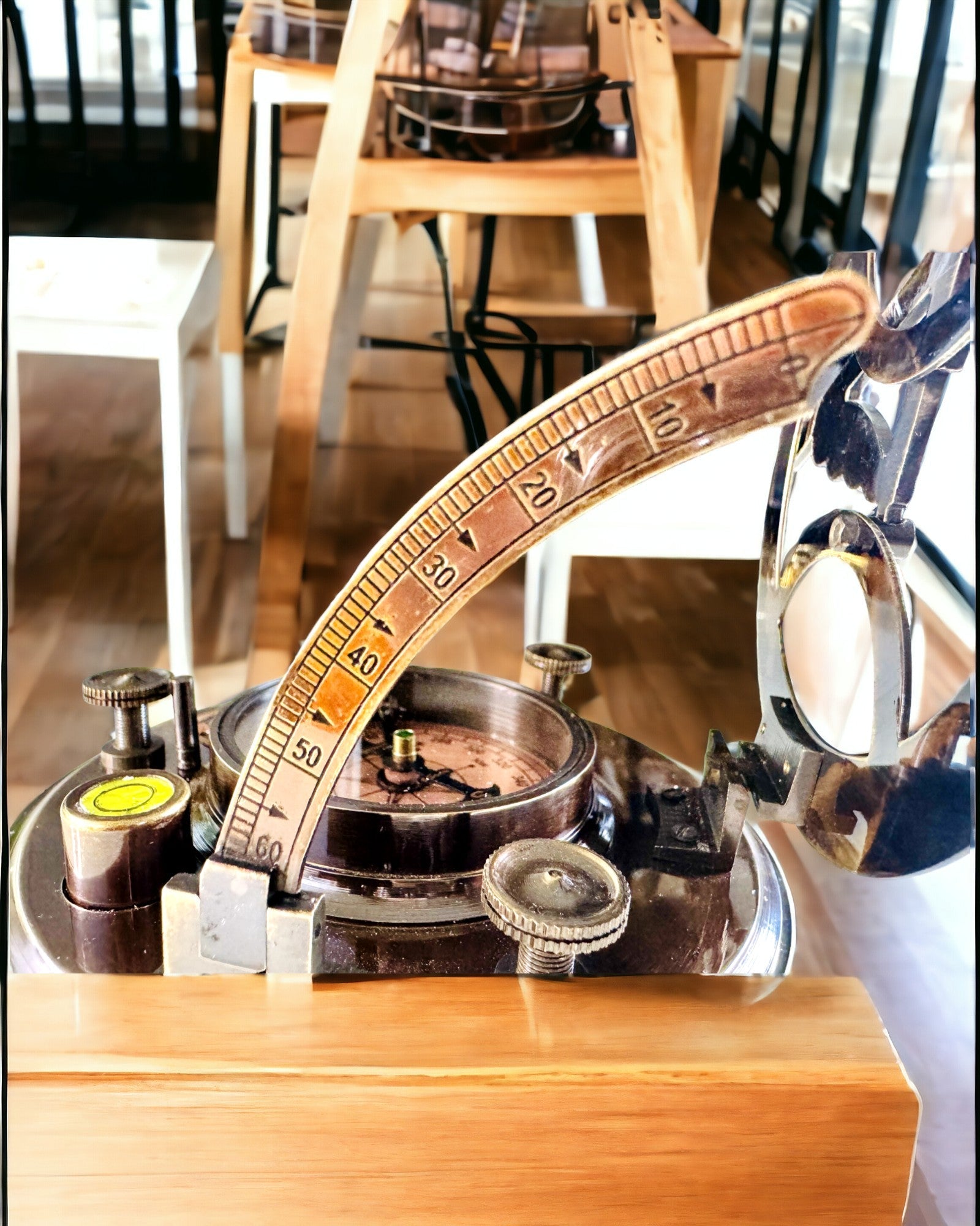 Αρχαία Premium Πυξίδα Πλοήγησης με Δυνατότητα Χάραξης – Χειροποίητη