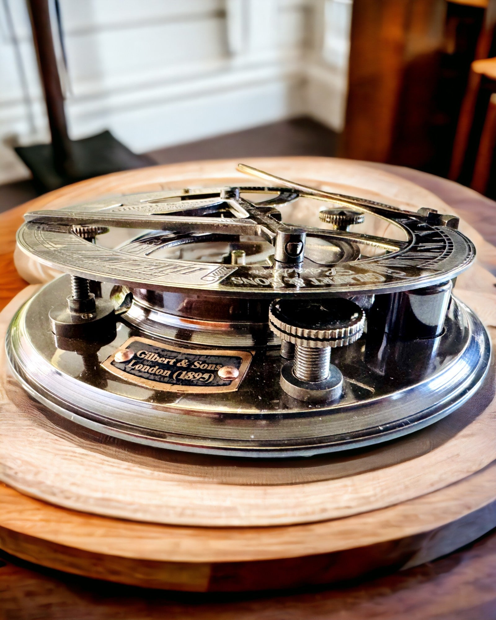 Αρχαία Premium Πυξίδα Πλοήγησης με Δυνατότητα Χάραξης – Χειροποίητη