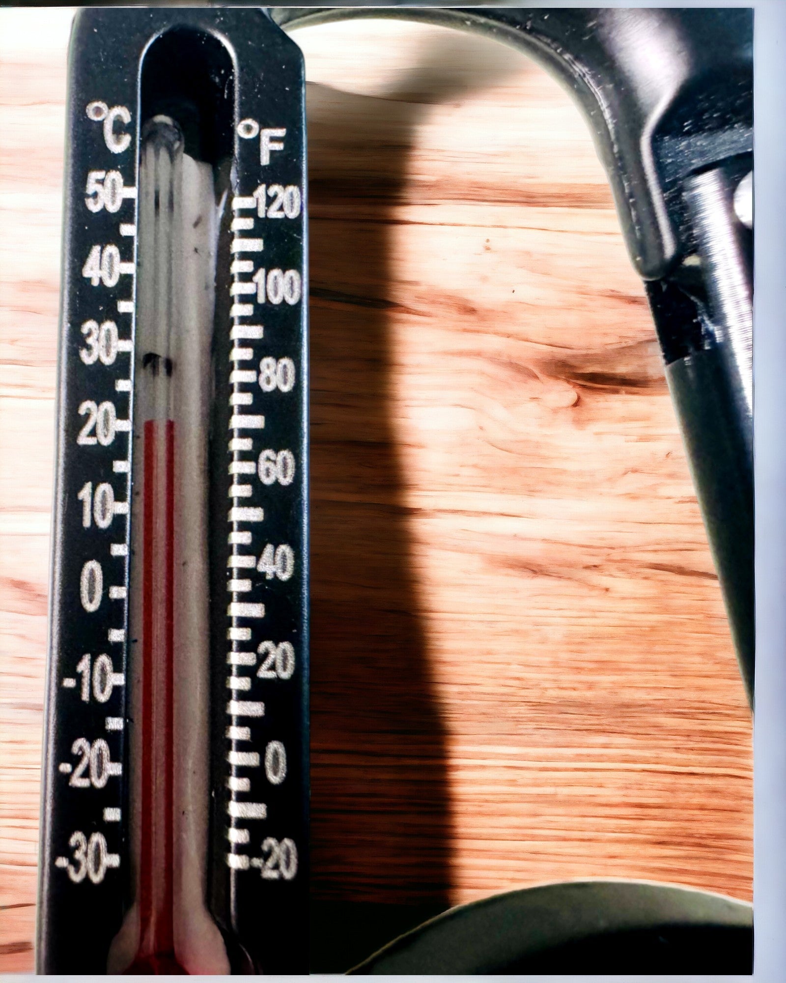 Κομπάς καραμπίνερ με θερμόμετρο, μπρελόκ - δυνατότητα χάραξης