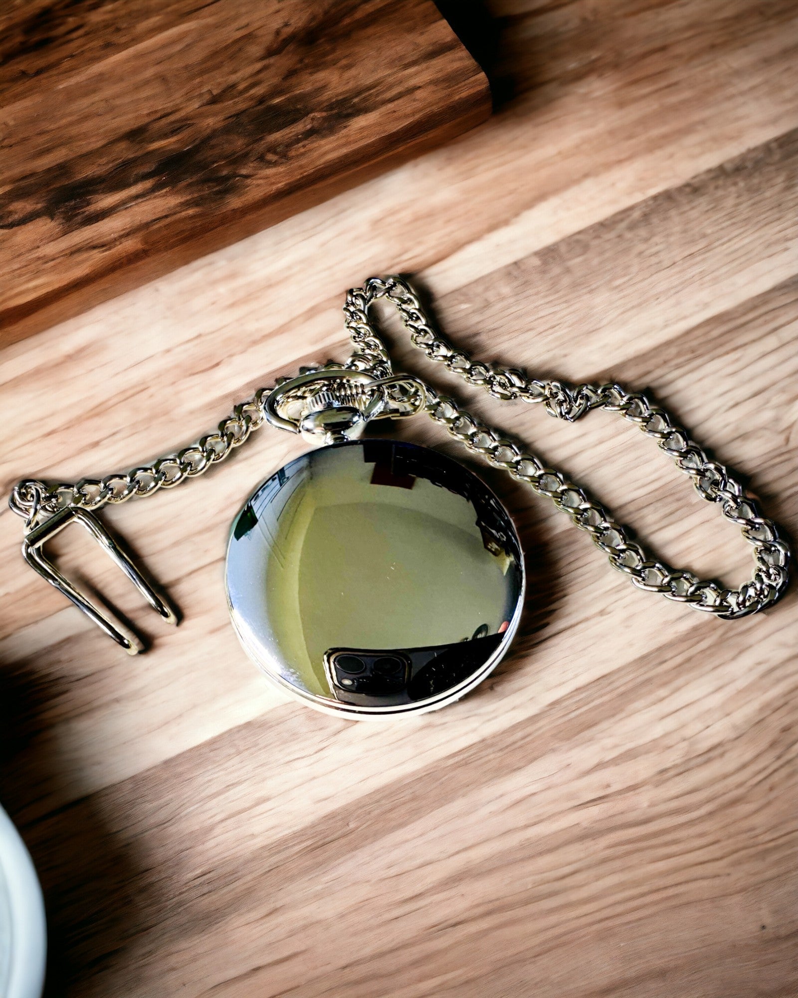 Ρολόι Τσέπης Vintage Στυλ με Δυνατότητα Χαρακτικής