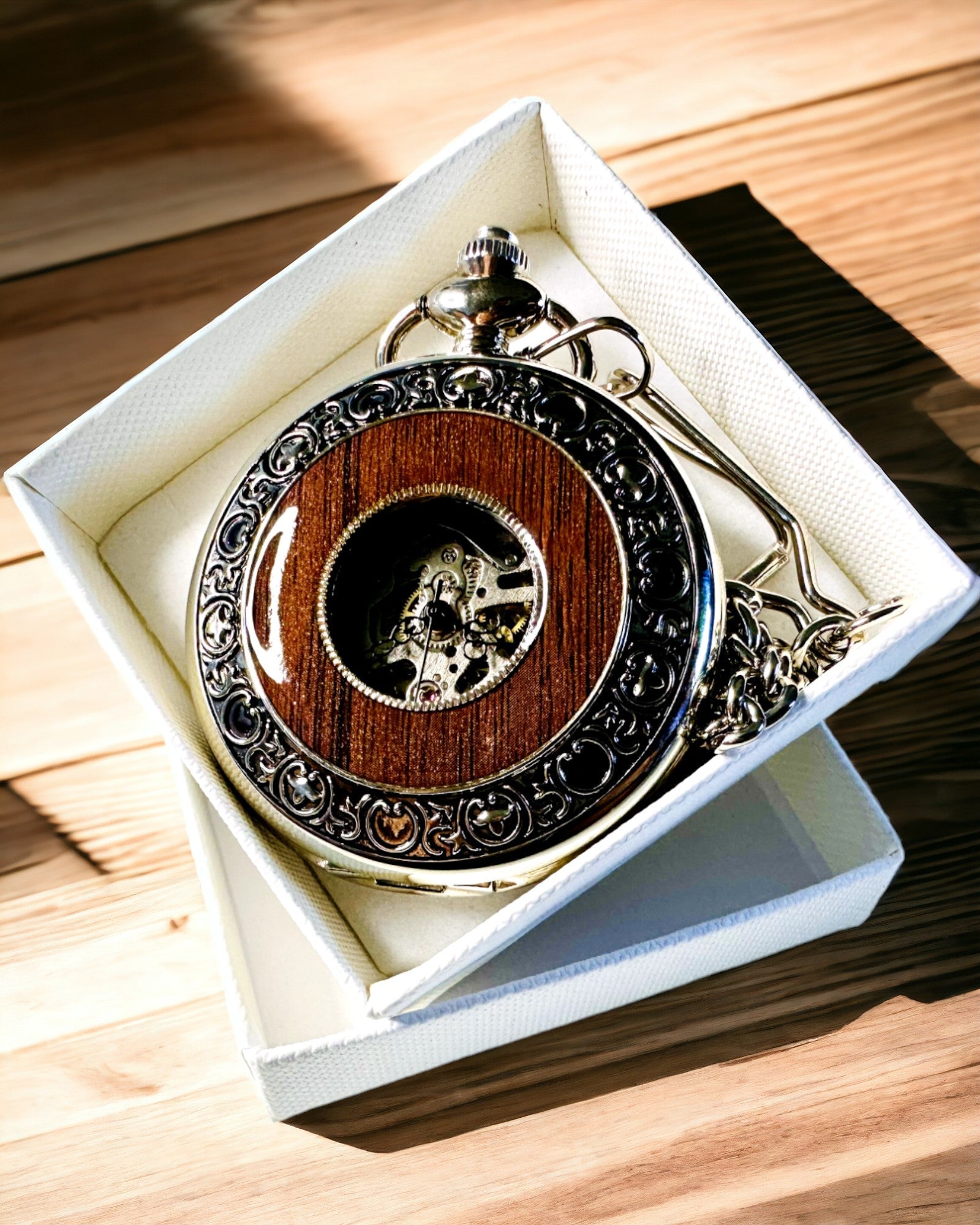 Ρολόι Τσέπης "Heritage Timekeeper" με Δυνατότητα Χαρακτικής