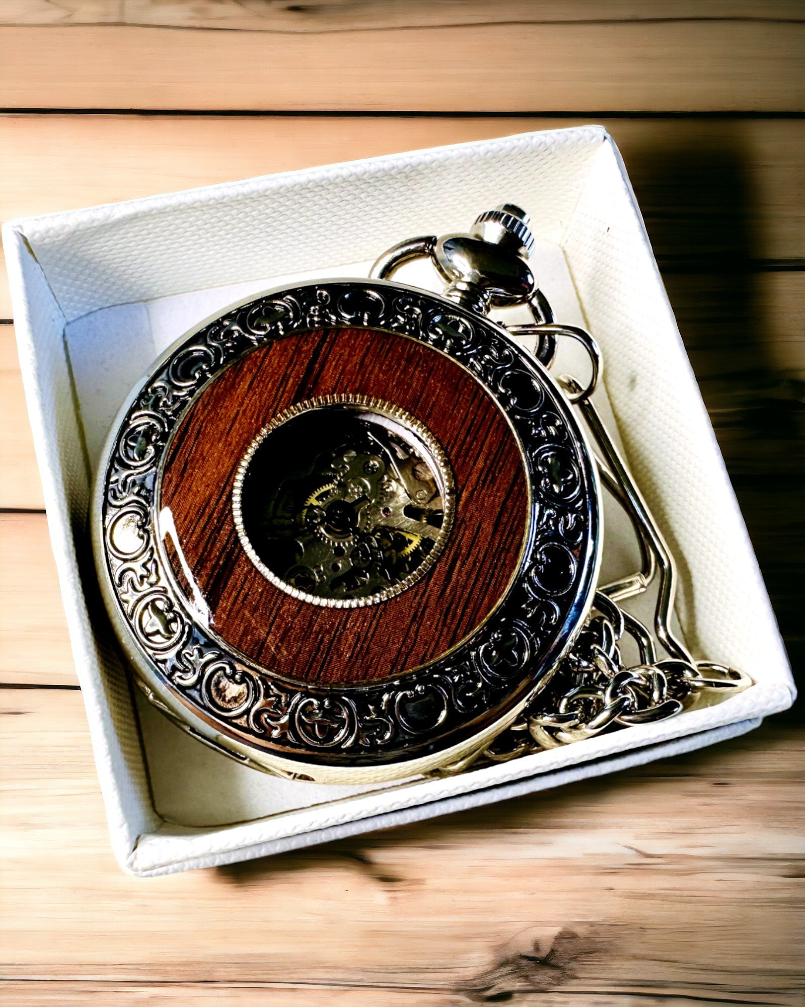 Ρολόι Τσέπης "Heritage Timekeeper" με Δυνατότητα Χαρακτικής