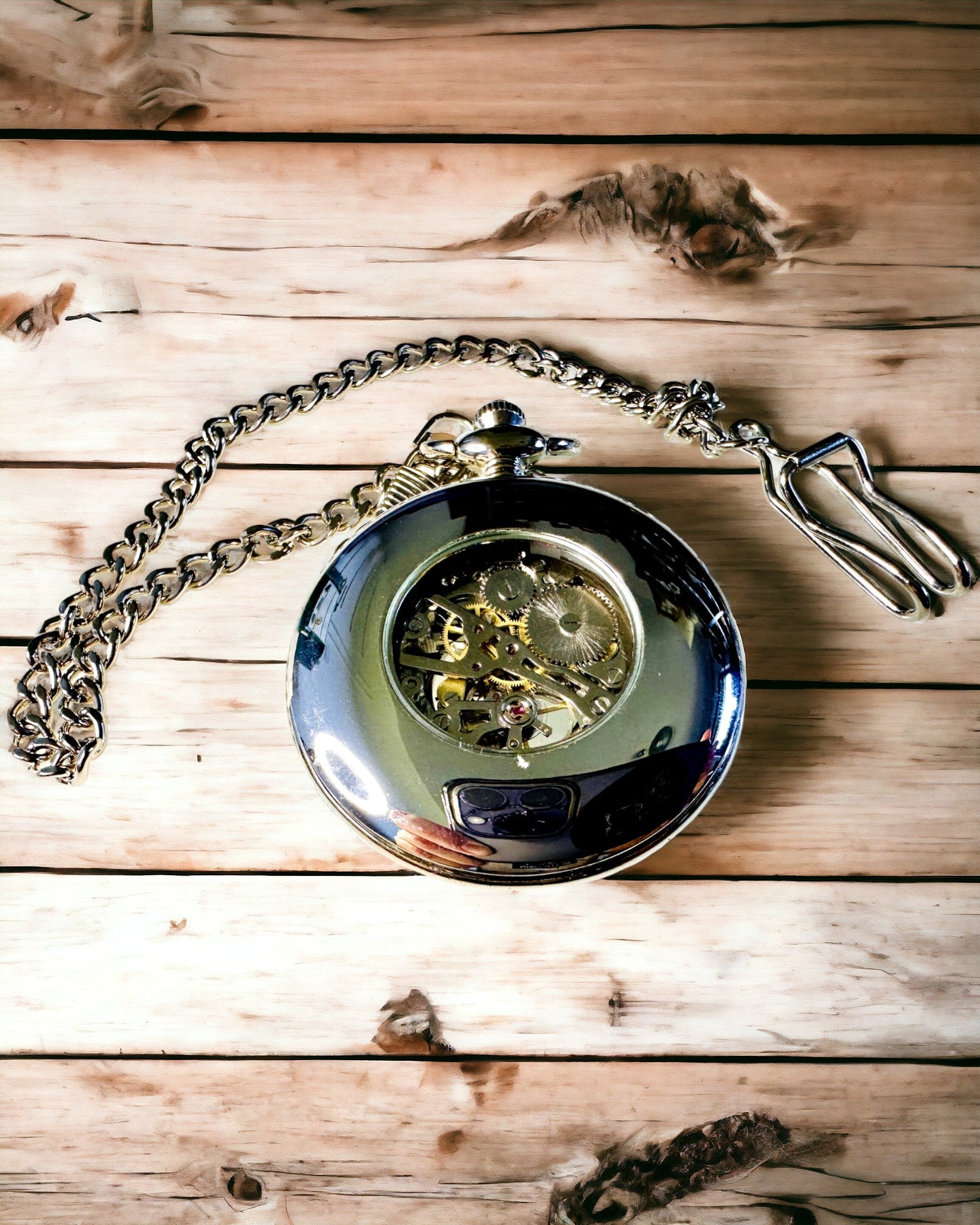 Ρολόι Τσέπης "Heritage Timekeeper" με Δυνατότητα Χαρακτικής