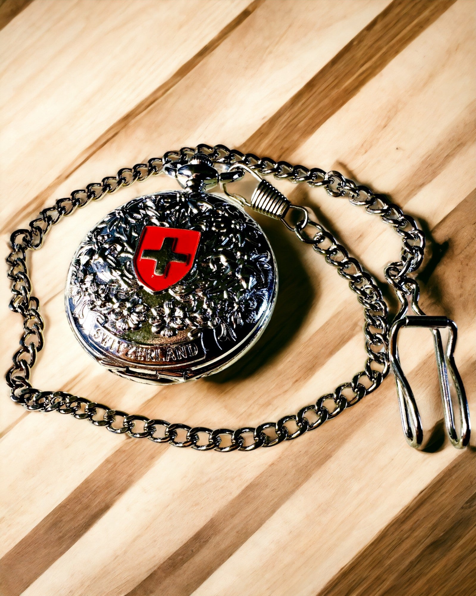 Ρολόι Τσέπης "Heritage Helvetia" με Δυνατότητα Χαρακτικής