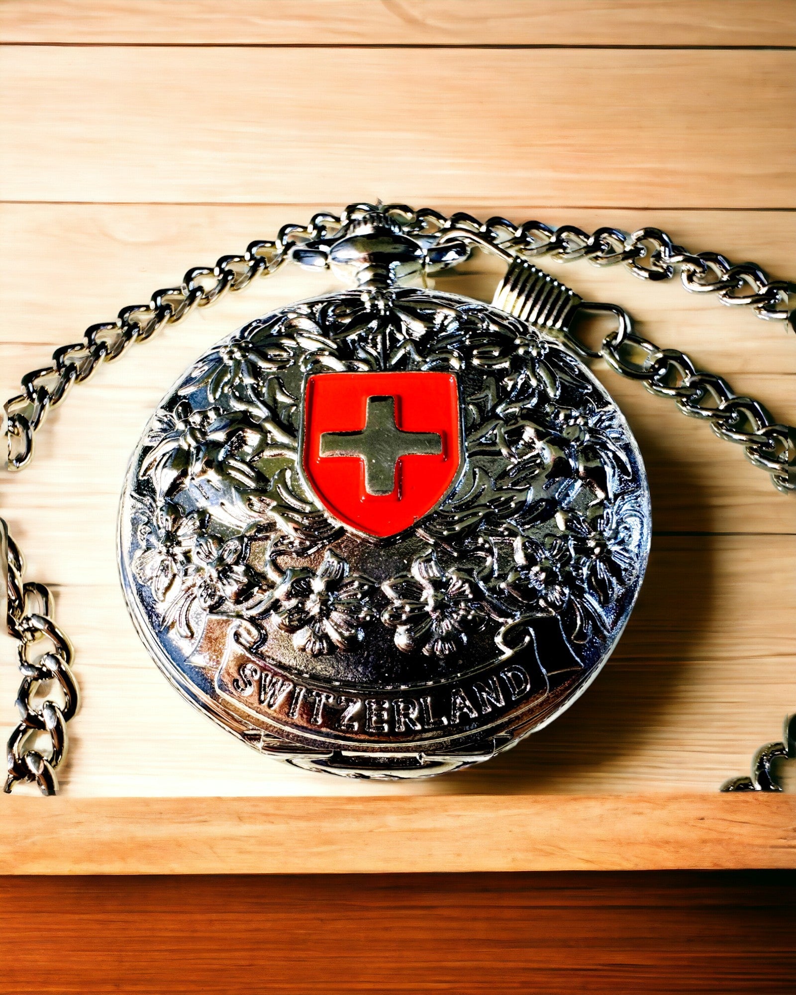 Ρολόι Τσέπης "Heritage Helvetia" με Δυνατότητα Χαρακτικής