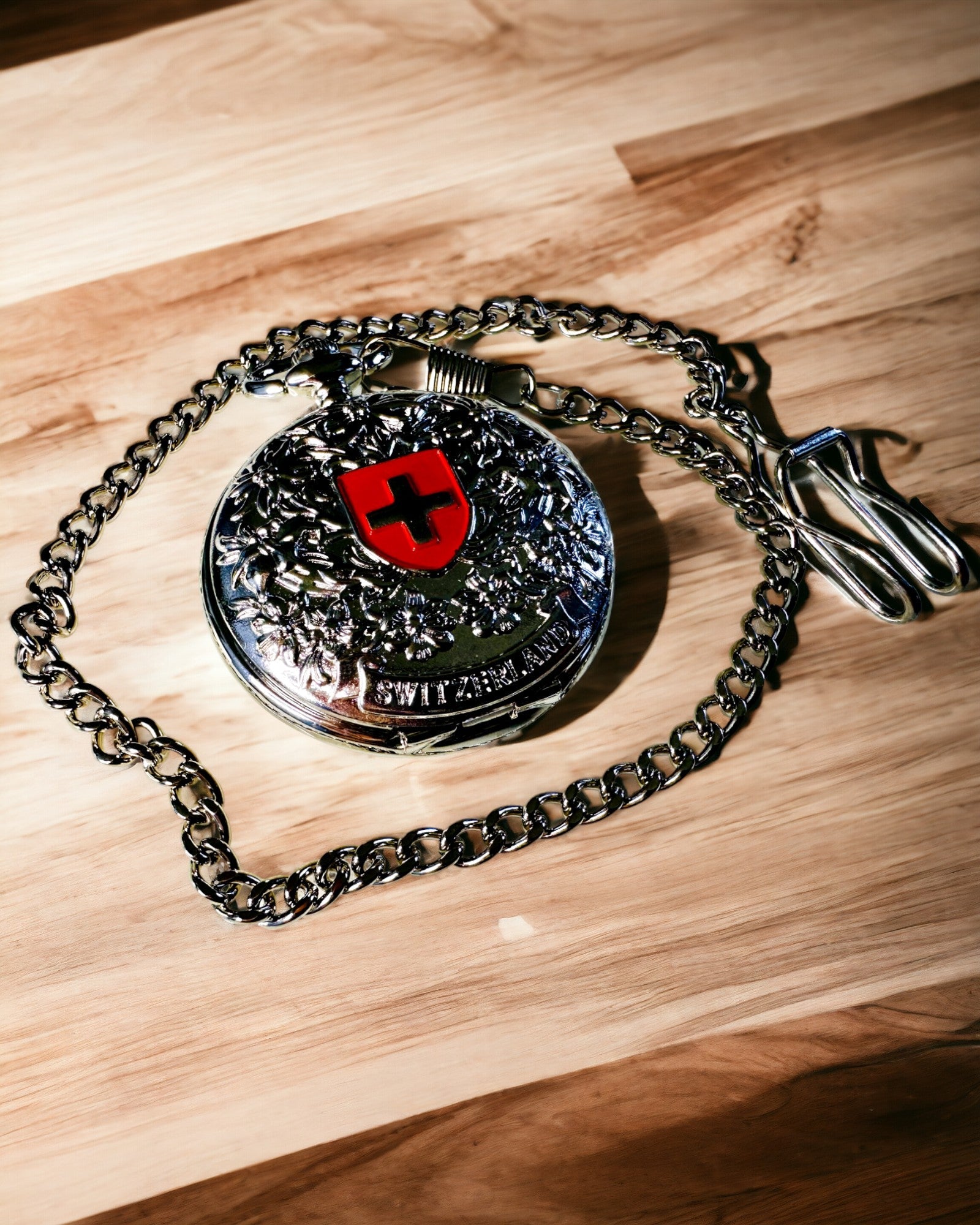 Ρολόι Τσέπης "Heritage Helvetia" με Δυνατότητα Χαρακτικής