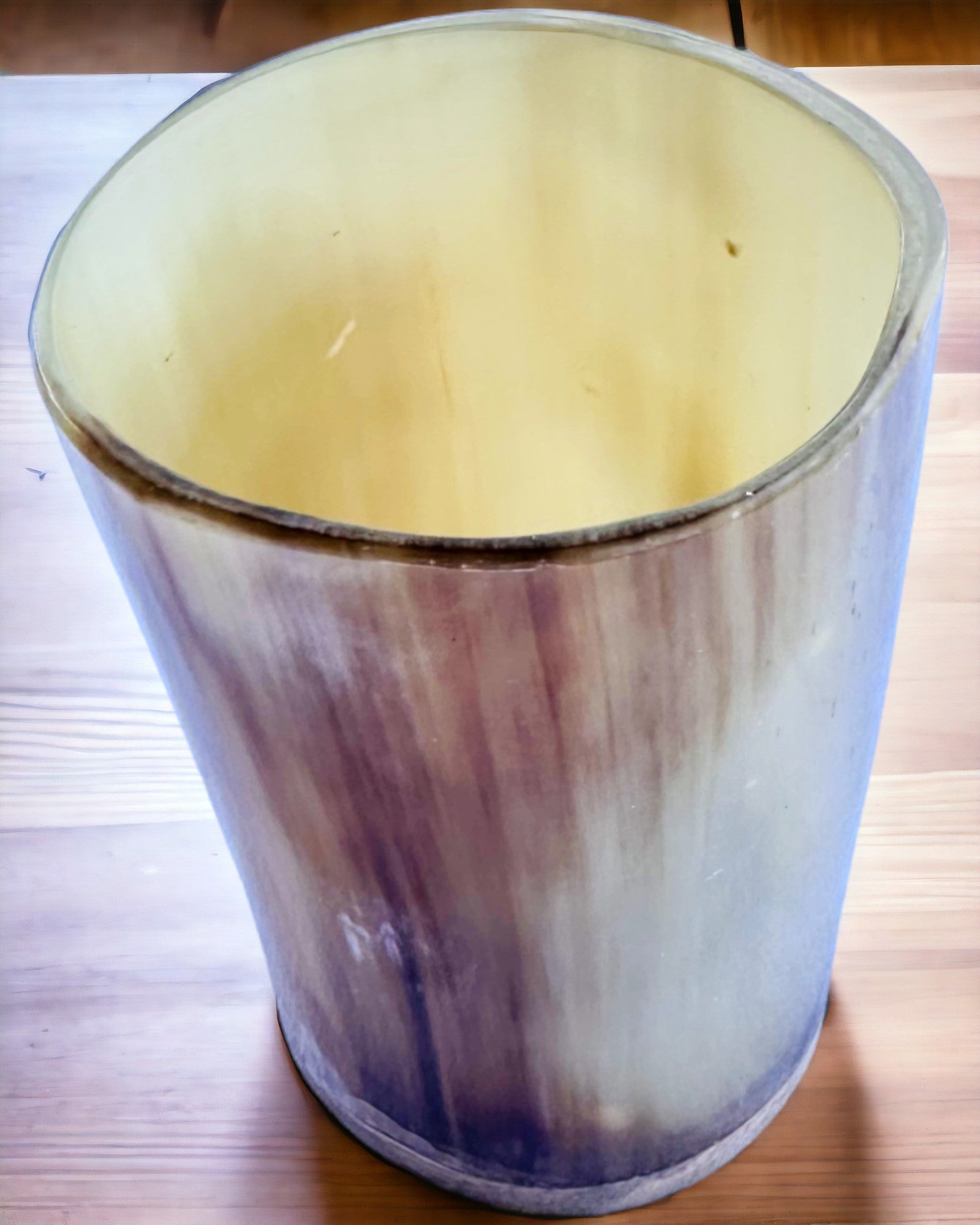 Χειροποίητο Μικρό Κύπελλο με Δυνατότητα Χάραξης, ινδικό ποτήρι, δυνατότητα εξατομίκευσης για δώρο, χάραξη. Ανοιχτό χρώμα