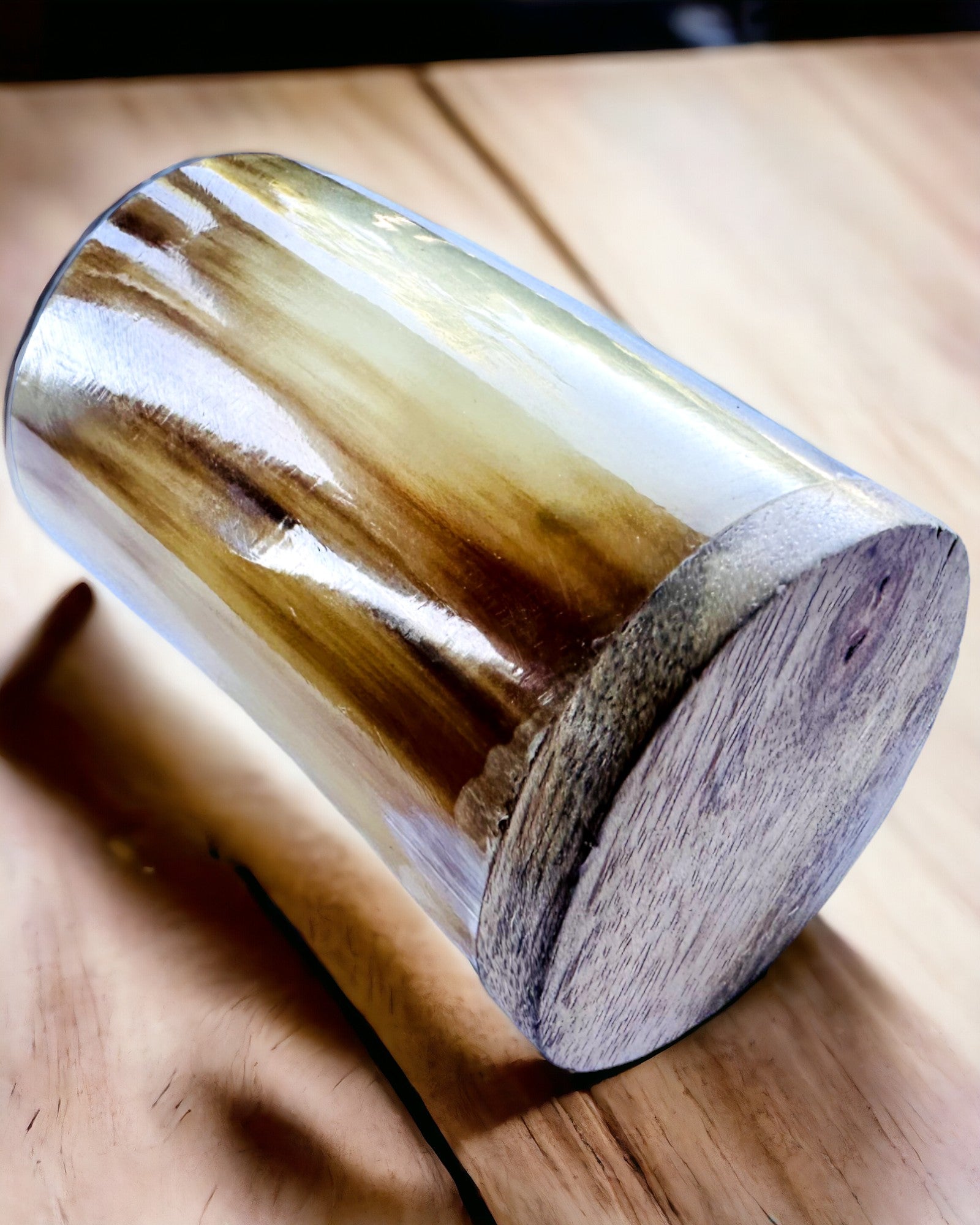 Χειροποίητο Μικρό Κύπελλο με Δυνατότητα Χάραξης, ινδικό ποτήρι, δυνατότητα εξατομίκευσης για δώρο, χάραξη. Ανοιχτό χρώμα