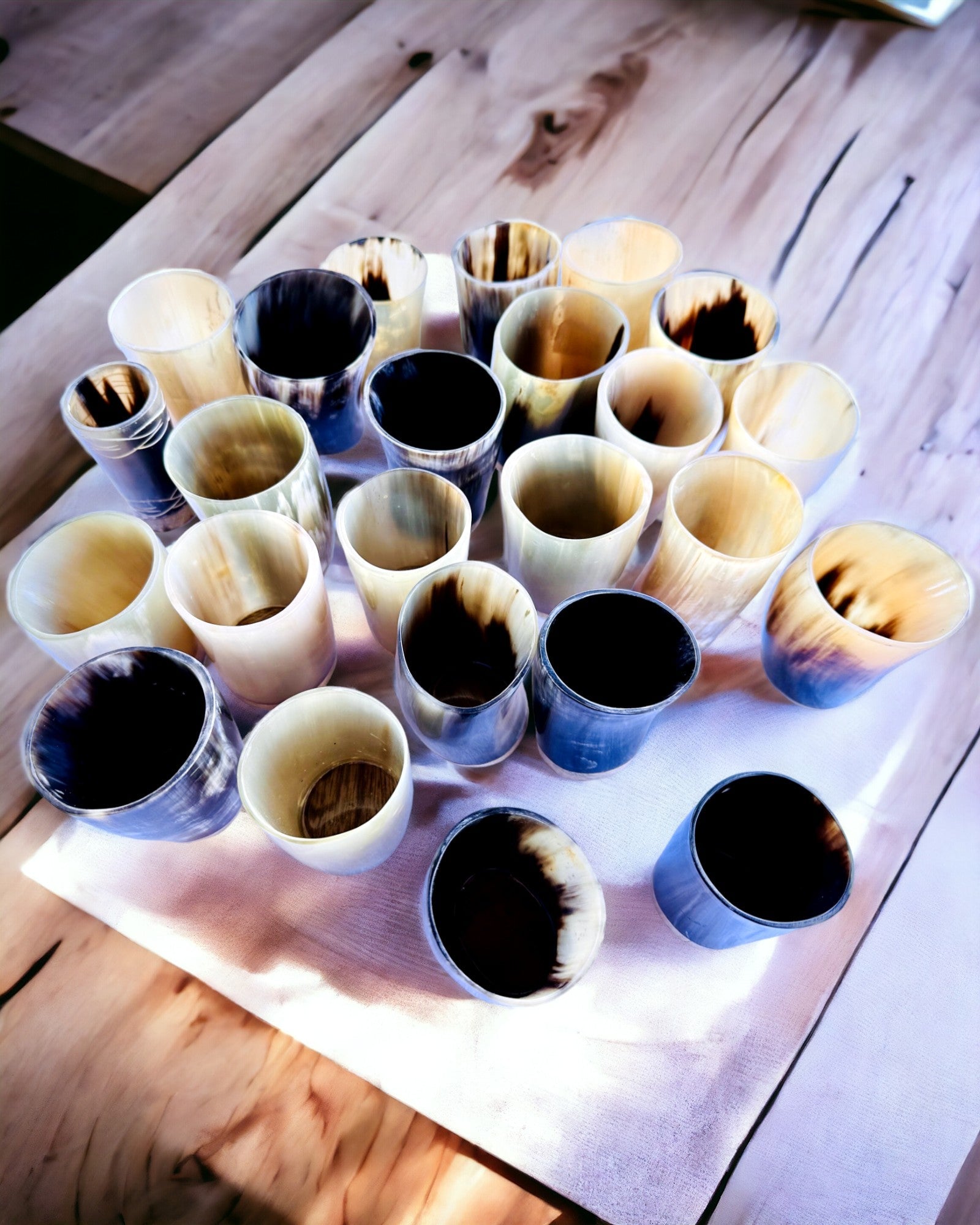 Χειροποίητο Μικρό Κύπελλο με Δυνατότητα Χαράγματος, Ινδικό Ποτήρι Κύπελλο, δυνατότητα εξατομίκευσης για δώρο, χάραγμα. Σκούρο χρώμα