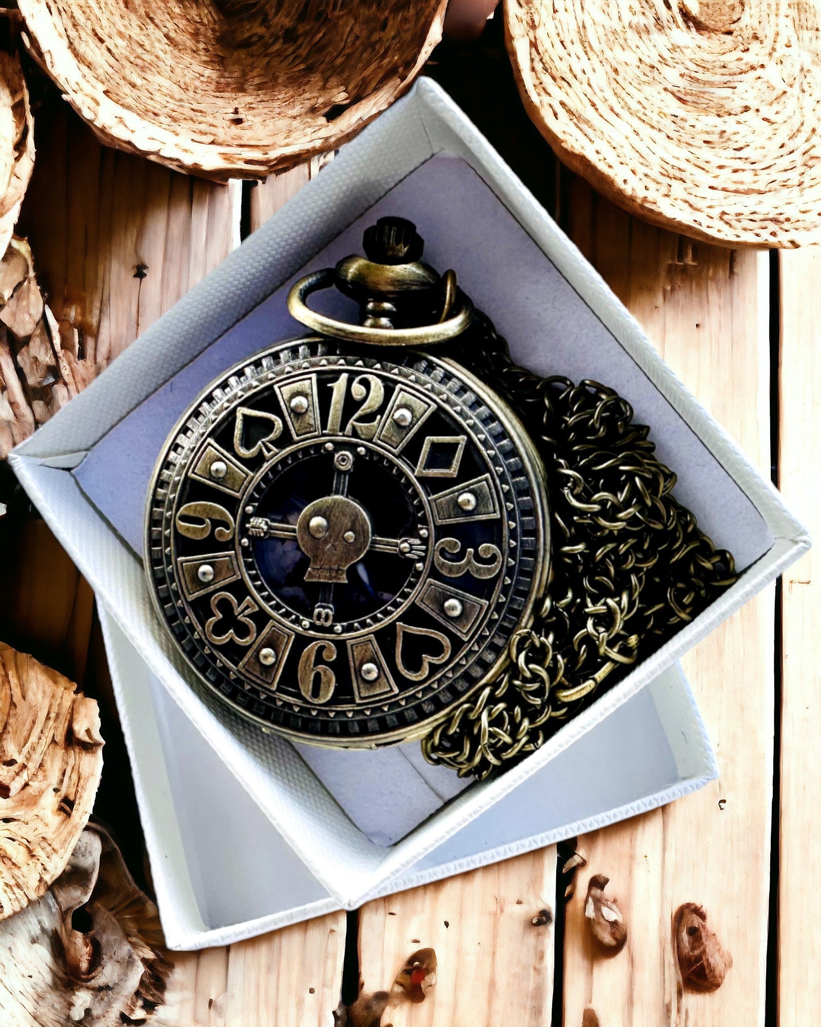 Τσέπης Ρολόι "Heritage Timekeeper" Προσωποποιημένο δώρο με χάραξη