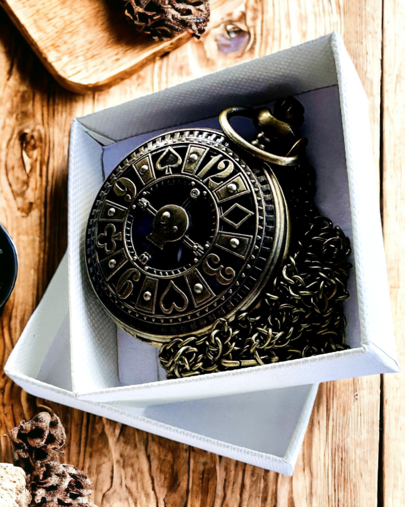 Τσέπης Ρολόι "Heritage Timekeeper" Προσωποποιημένο δώρο με χάραξη