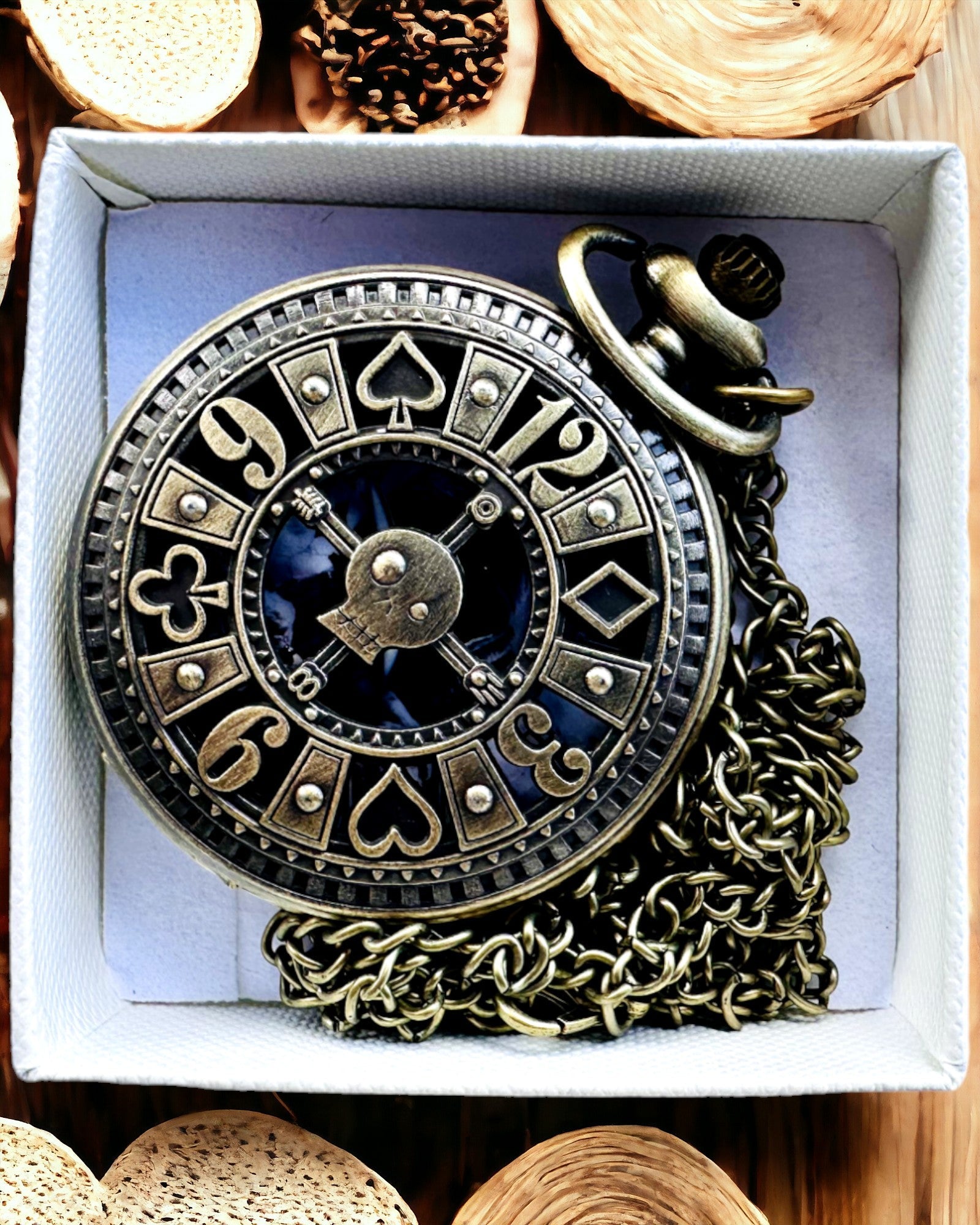 Τσέπης Ρολόι "Heritage Timekeeper" Προσωποποιημένο δώρο με χάραξη