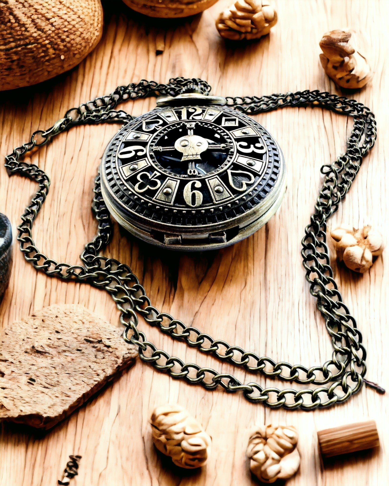 Τσέπης Ρολόι "Heritage Timekeeper" Προσωποποιημένο δώρο με χάραξη