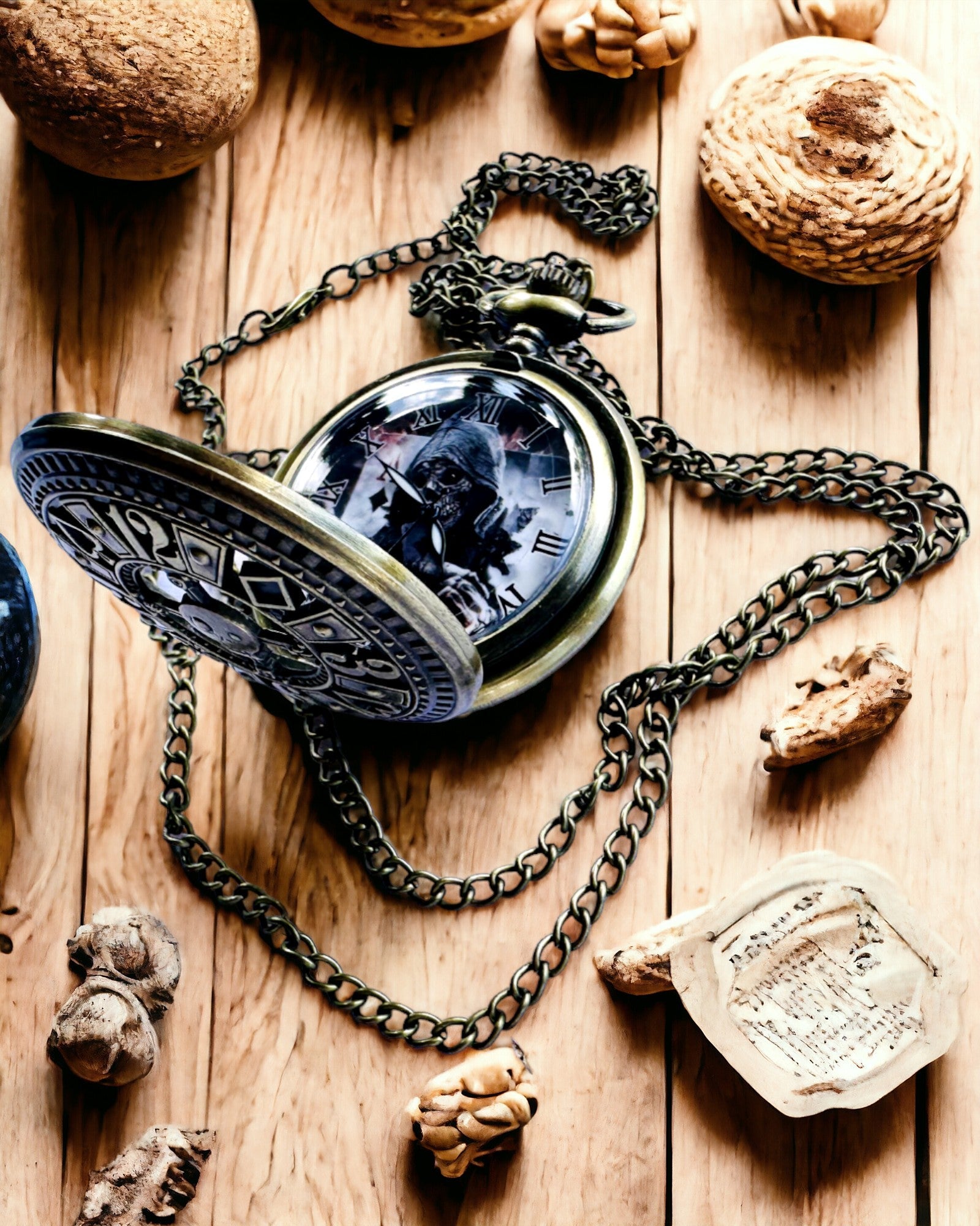 Τσέπης Ρολόι "Heritage Timekeeper" Προσωποποιημένο δώρο με χάραξη