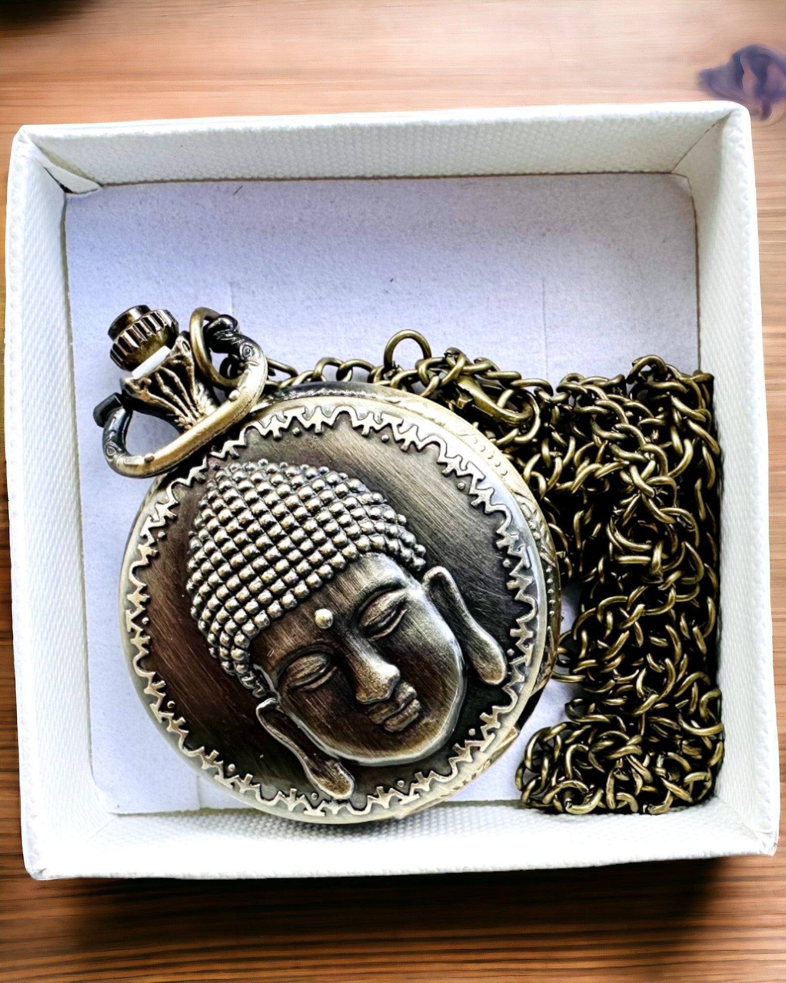 Ρολόι Τσέπης "Buddha Time Elegance", δυνατότητα εξατομίκευσης με χάραξη