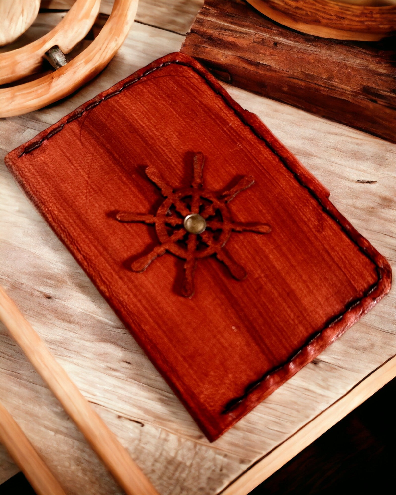 Θήκη Διοικητή – Χειροποίητη Θήκη για Τσέπης Ρολόι ή Πυξίδα με Δυνατότητα Εξατομίκευσης