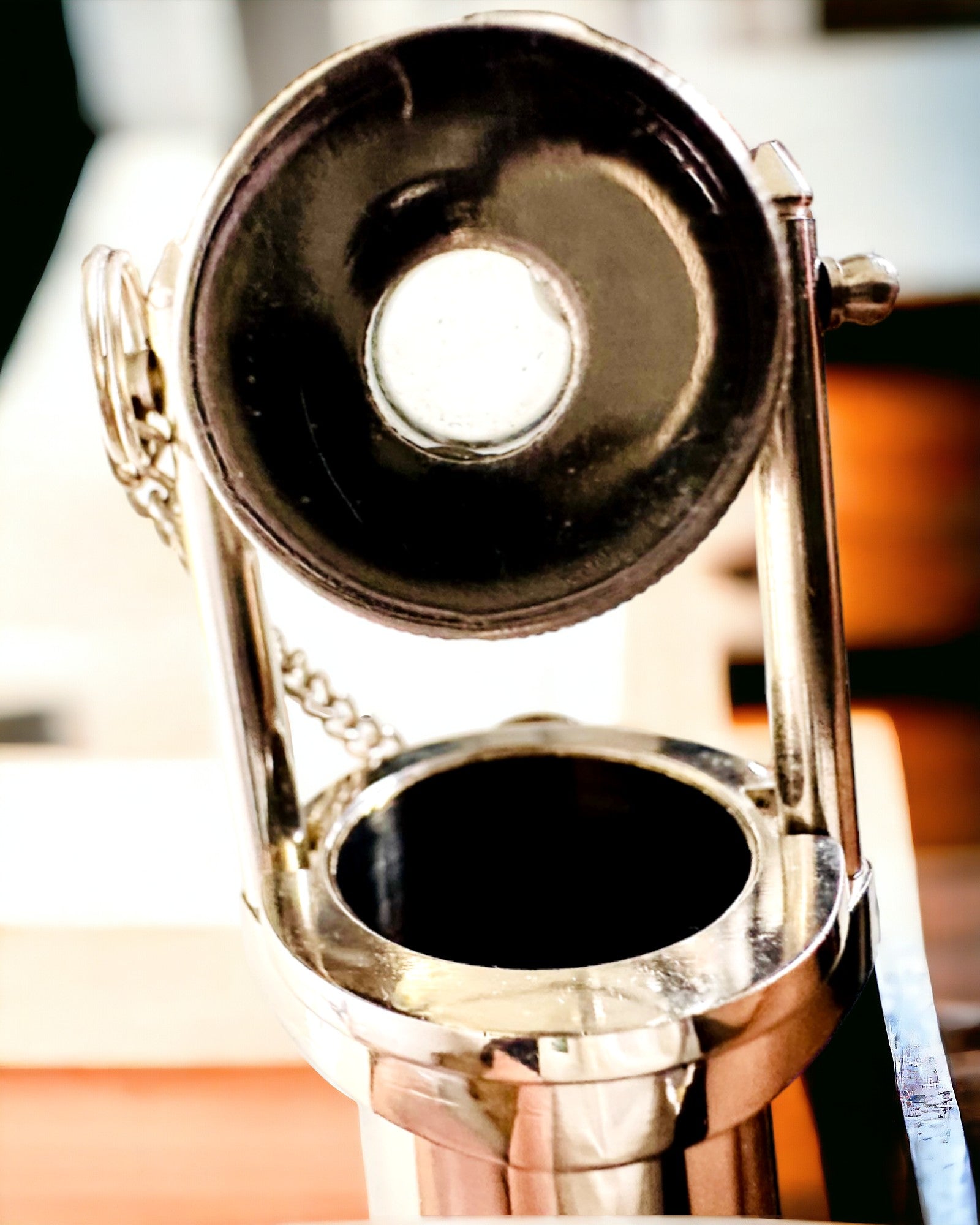 ΜΠΑΣΤΟΥΝΙ ΠΕΡΠΑΤΗΜΑΤΟΣ ΜΕ ΛΑΒΗ ΚΑΙ ΛΕΙΤΟΥΡΓΙΑ ΤΗΛΕΣΚΟΠΙΟΥ – ΚΟΜΨΟ ΚΑΙ ΜΟΔΑΤΟ, 95 CM - καπετανίσιο "Navigator's Crest"