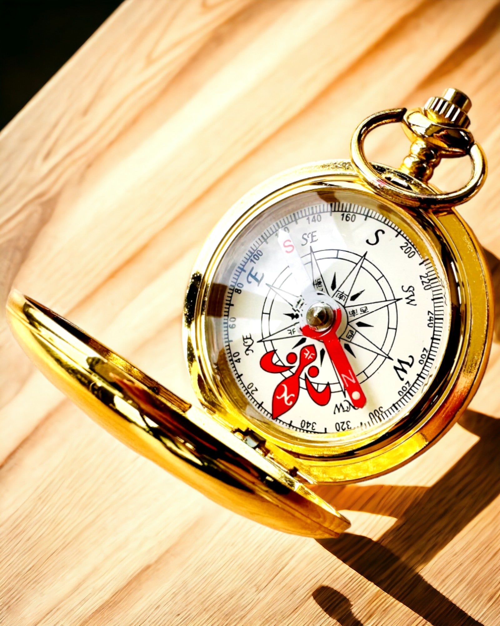Πυξίδα Wędrowiec με Επιλογή Χαράγματος - χρώμα χρυσό