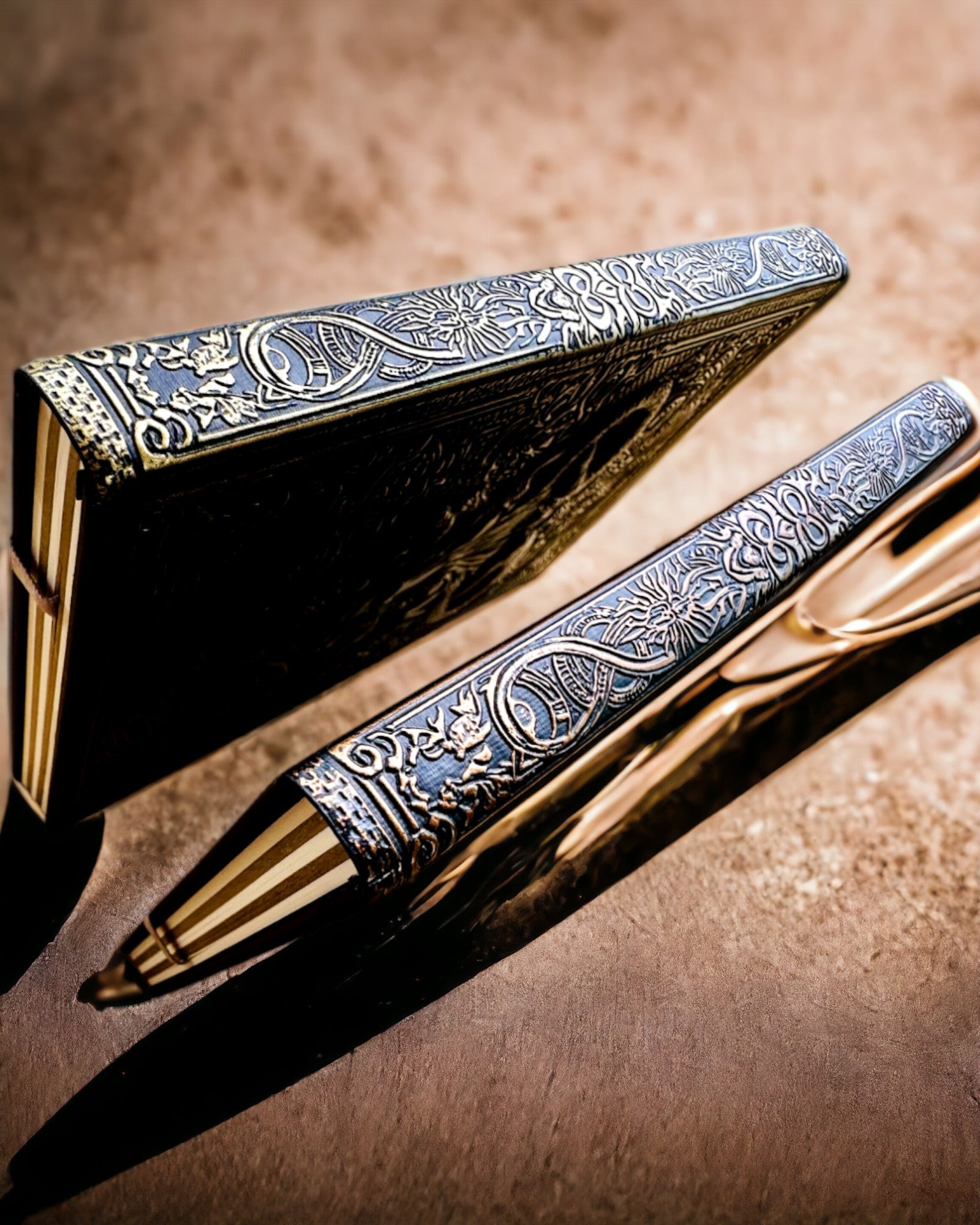 Μαγικό Σημειωματάριο, σημειωματάριο "Boski Byk" - Κομψή και Μοναδική Χαρτική, εξατομίκευση με χάραξη