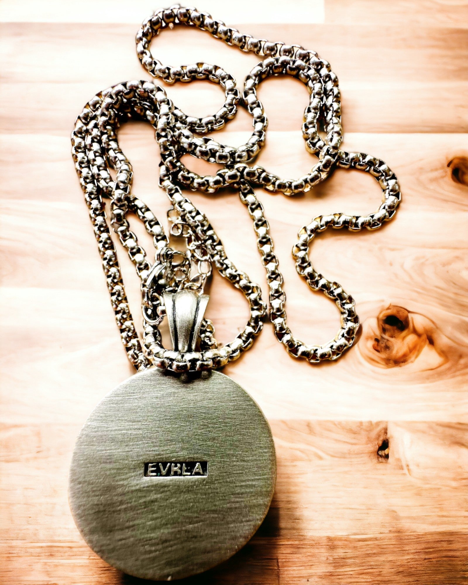 Κολιέ Πυξίδα "Eurla" - δυνατότητα εξατομίκευσης με χάραξη