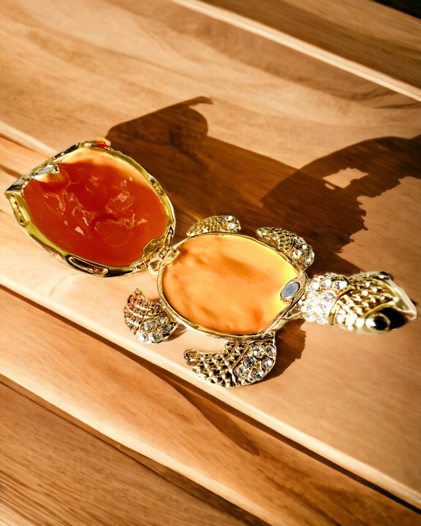 Κουτί "Οικογένεια Χελωνών" - πράσινο χρώμα, εξατομίκευση με χάραξη