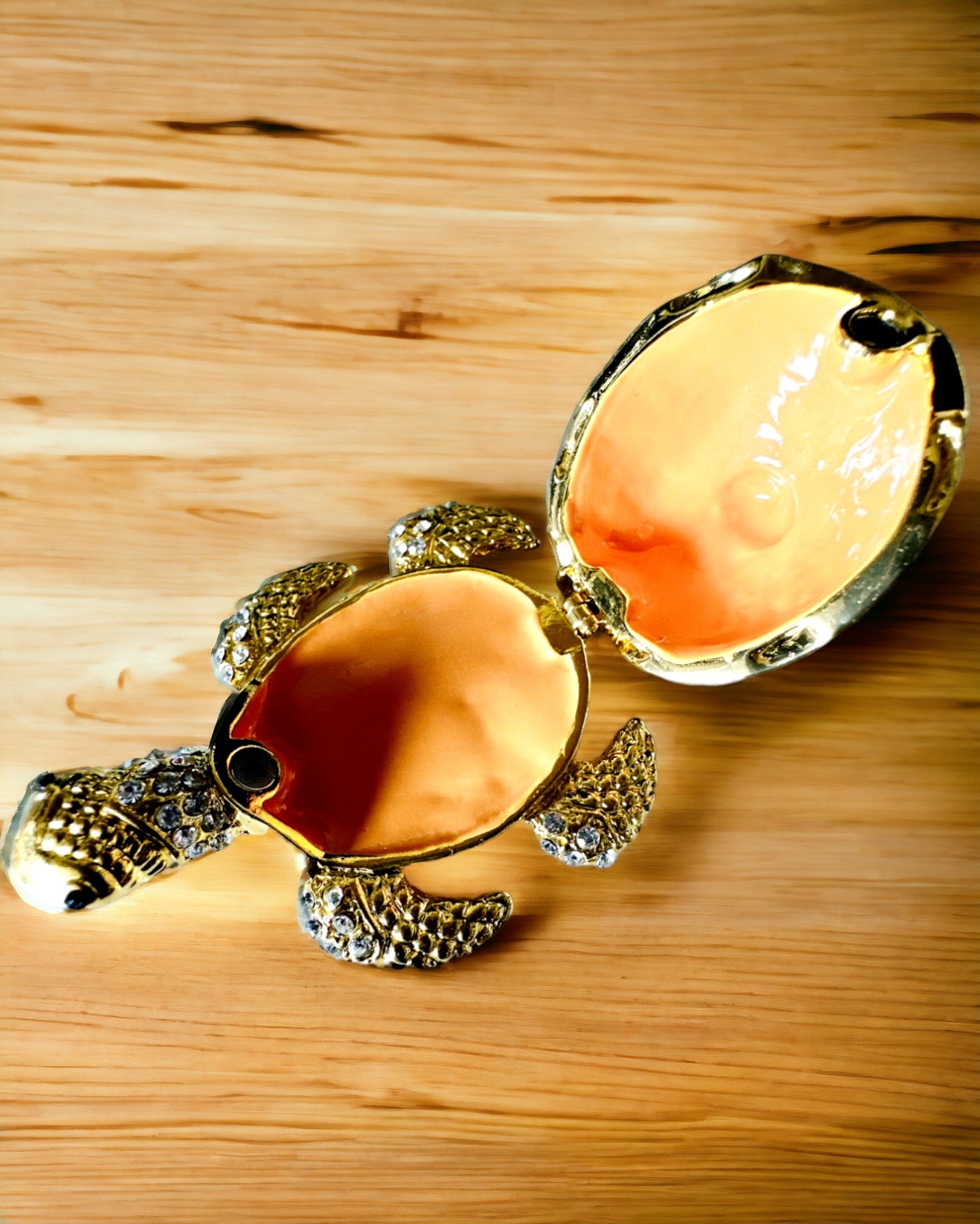 Κουτί "Οικογένεια Χελωνών" - πράσινο χρώμα, εξατομίκευση με χάραξη