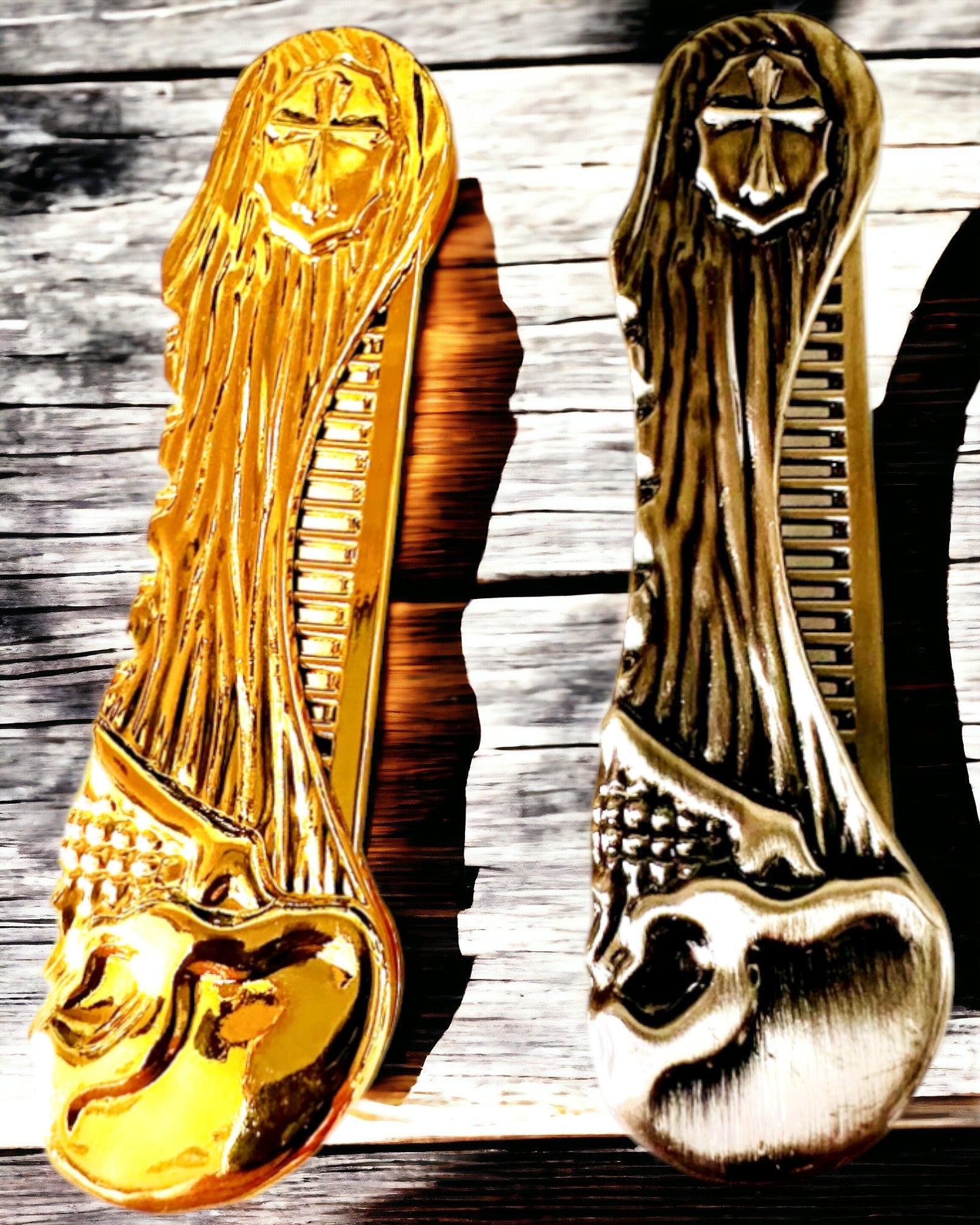 Mystic Skull Comb - premium χτένα, δυνατότητα εξατομίκευσης με χάραξη