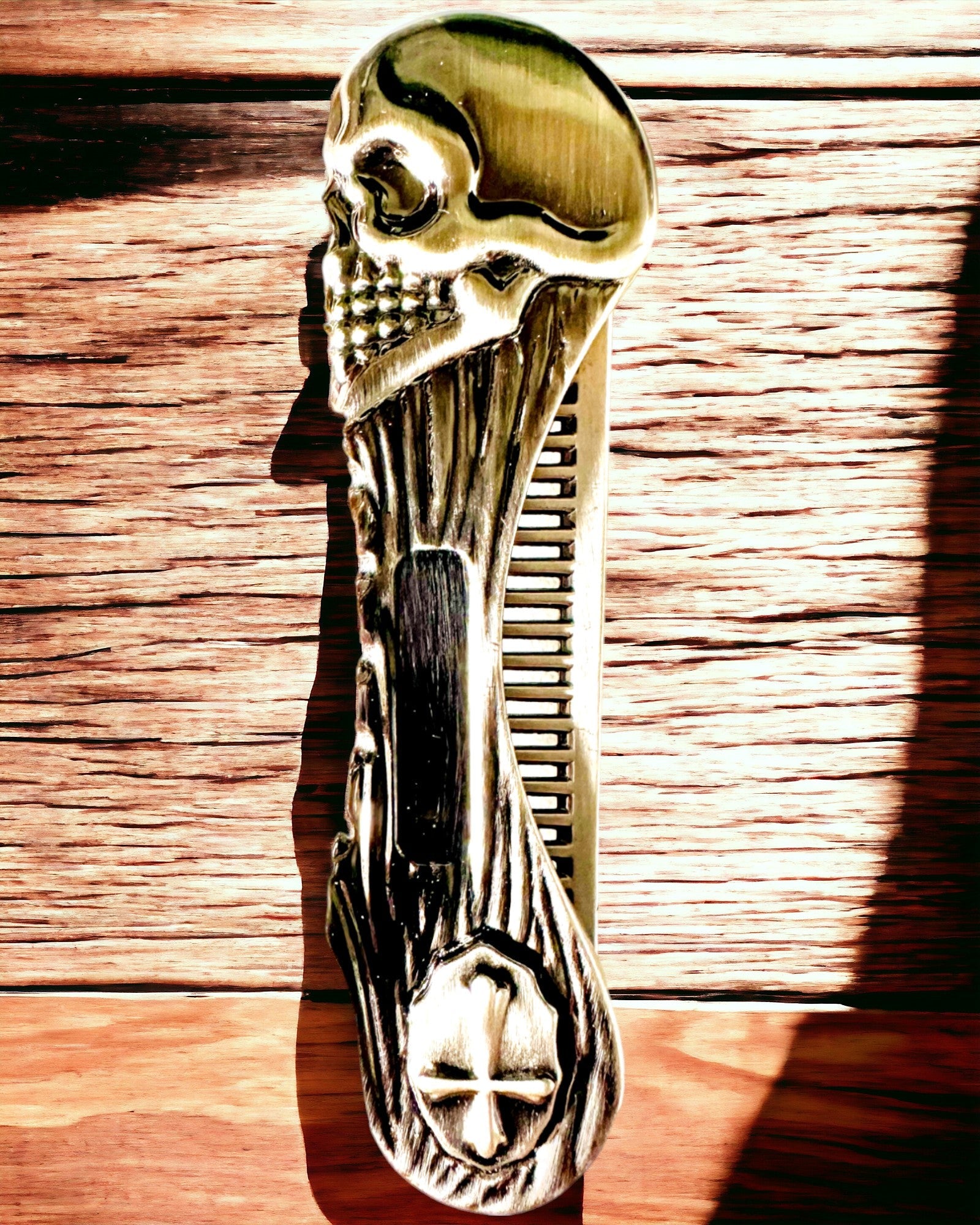 Mystic Skull Comb - premium χτένα, δυνατότητα εξατομίκευσης με χάραξη