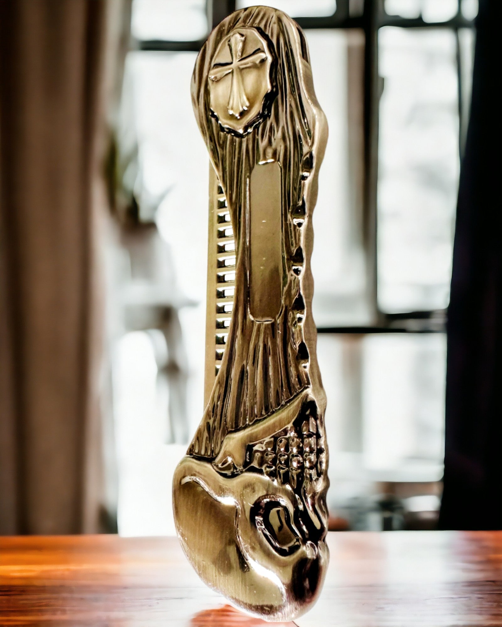 Mystic Skull Comb - premium χτένα, δυνατότητα εξατομίκευσης με χάραξη