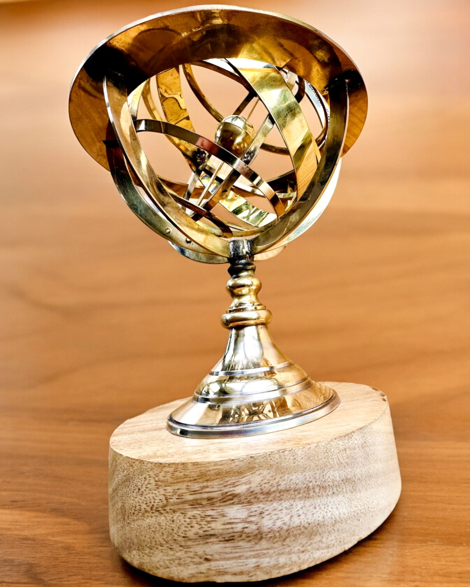 Astrolabium Artis - Χειροποίητο με Επιλογή Χαράγματος, διακόσμηση για το γραφείο, premium