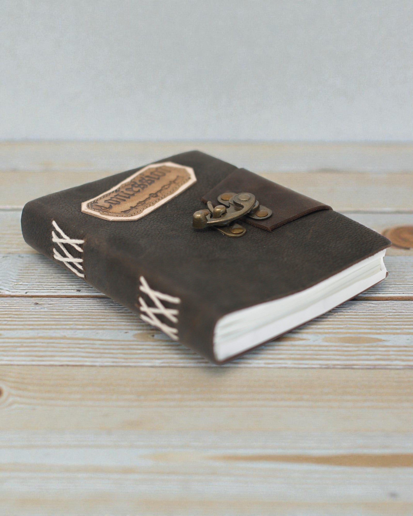 Secretum Anima – Skórzany Notatnik Spowiedź z Zapięciem