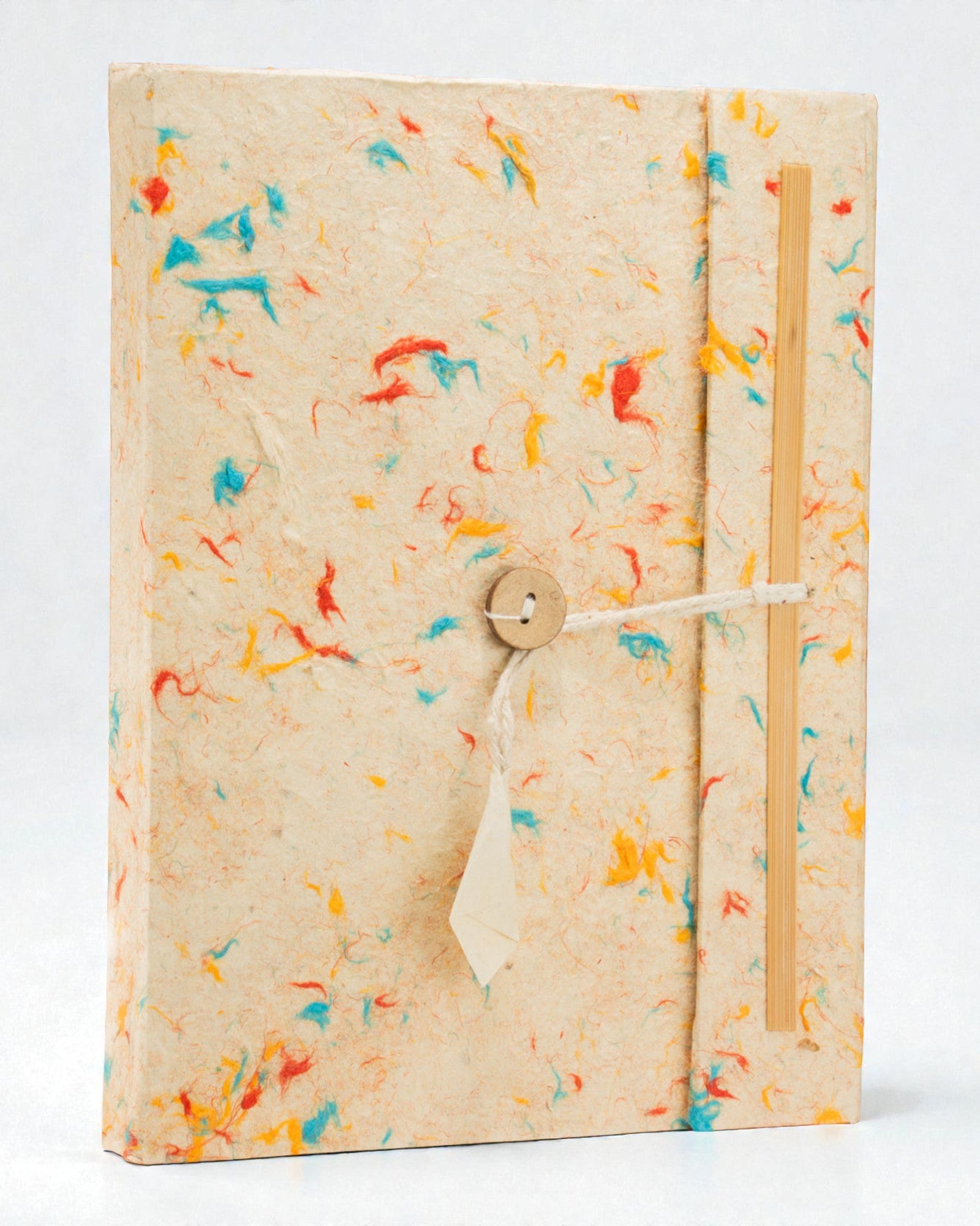 Duży Notatnik Lokta Wielokolorowa Bawełna (45 kartek, 21 x 15 cm)