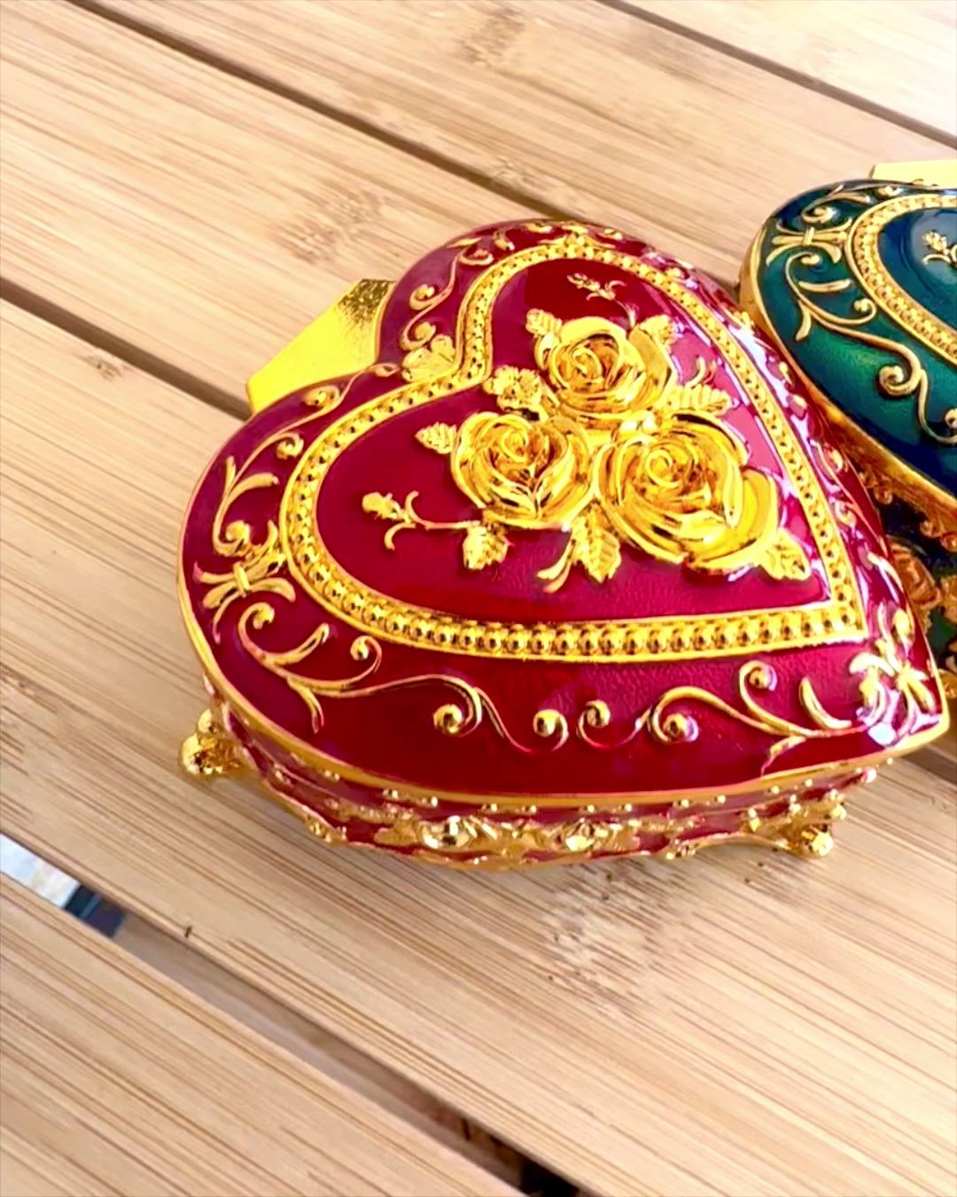 Κοσμηματοθήκη "Royal Elegance" - με επιλογή χάραξης για δώρο, 3 επιλογές διαθέσιμες