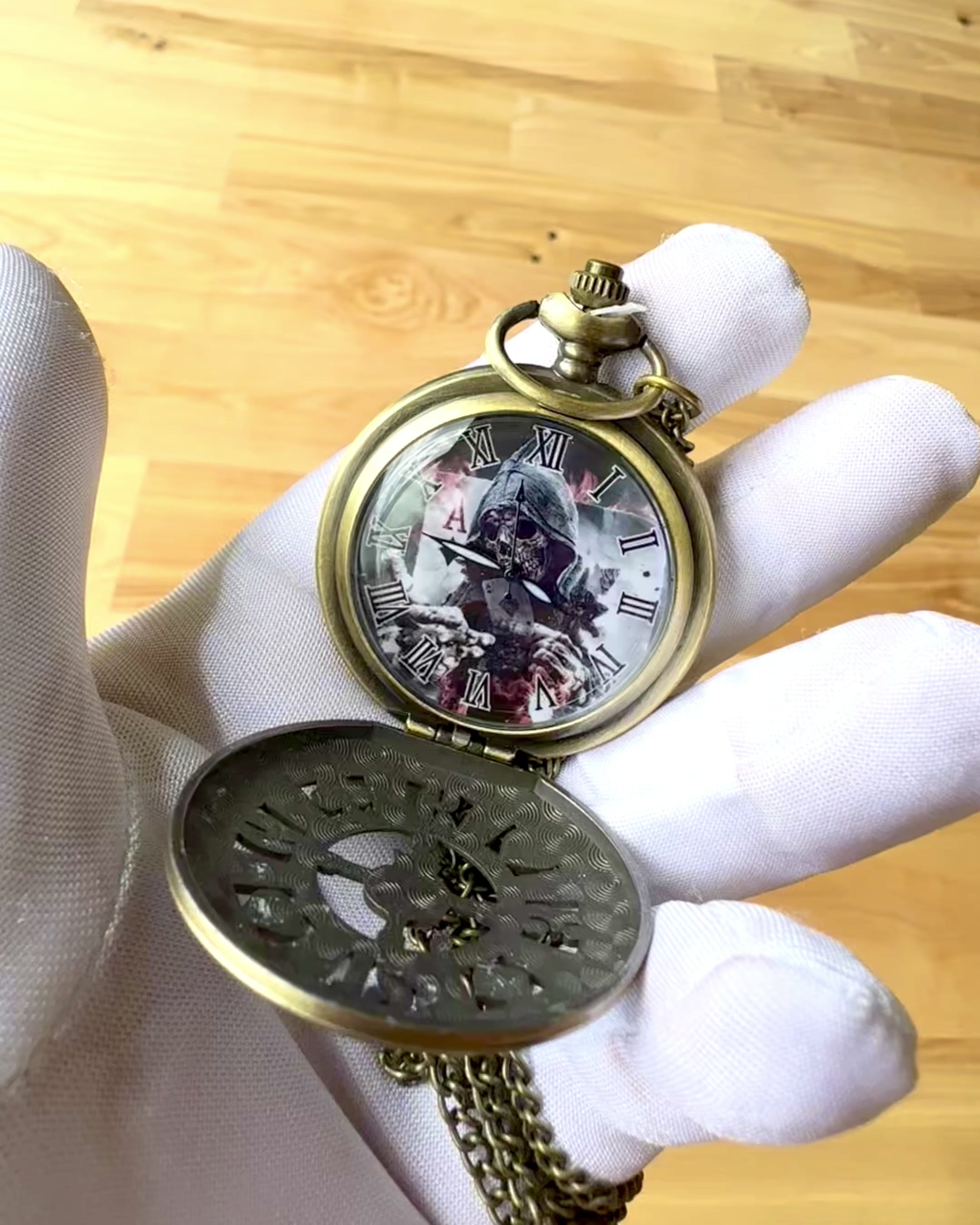 Τσέπης Ρολόι "Heritage Timekeeper" Προσωποποιημένο δώρο με χάραξη