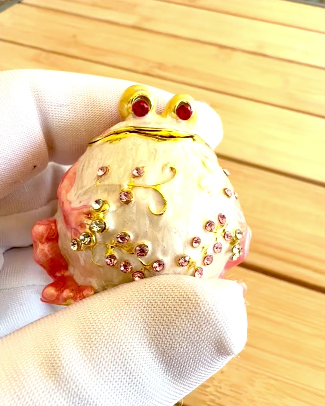 Διακοσμητικό κομψό κουτί "Żabi Skarb" για δώρο με δυνατότητα εξατομίκευσης και χάραξης