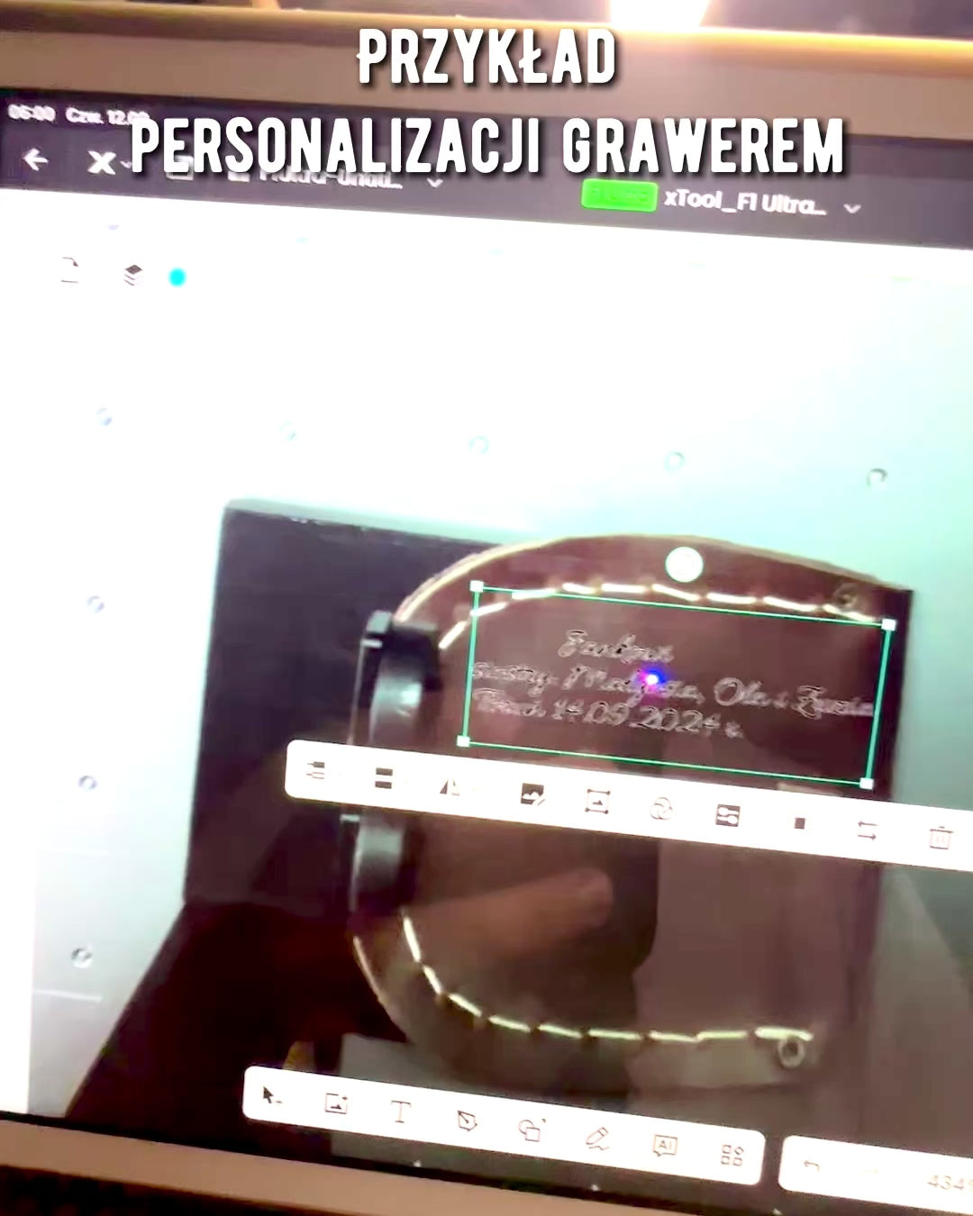 Δερμάτινη Θήκη "Odkrywca" - για συμπαγή πυξίδα ή τσέπη ρολόι - δυνατότητα εξατομίκευσης με χάραξη