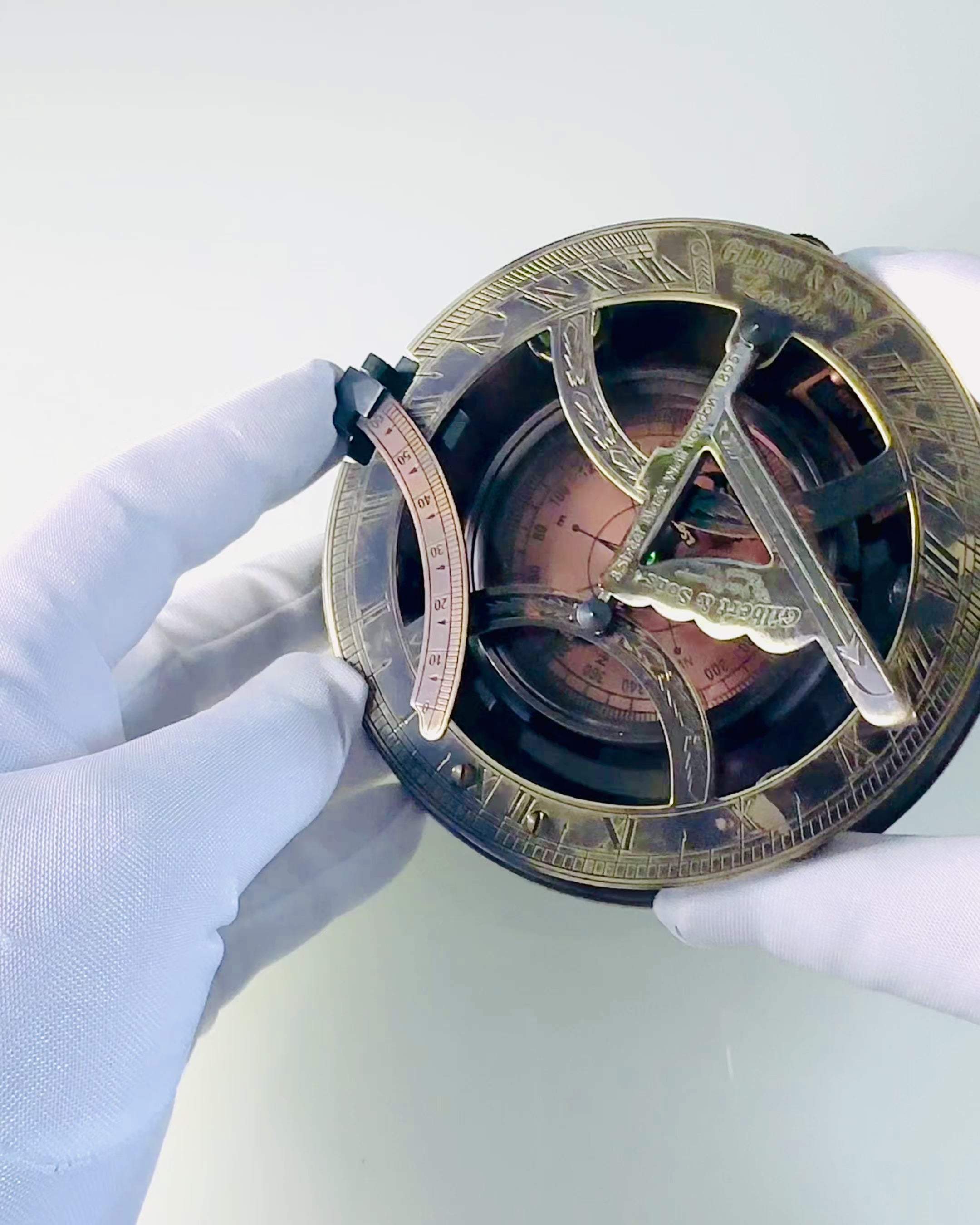 Αρχαία Premium Πυξίδα Πλοήγησης με Δυνατότητα Χάραξης – Χειροποίητη