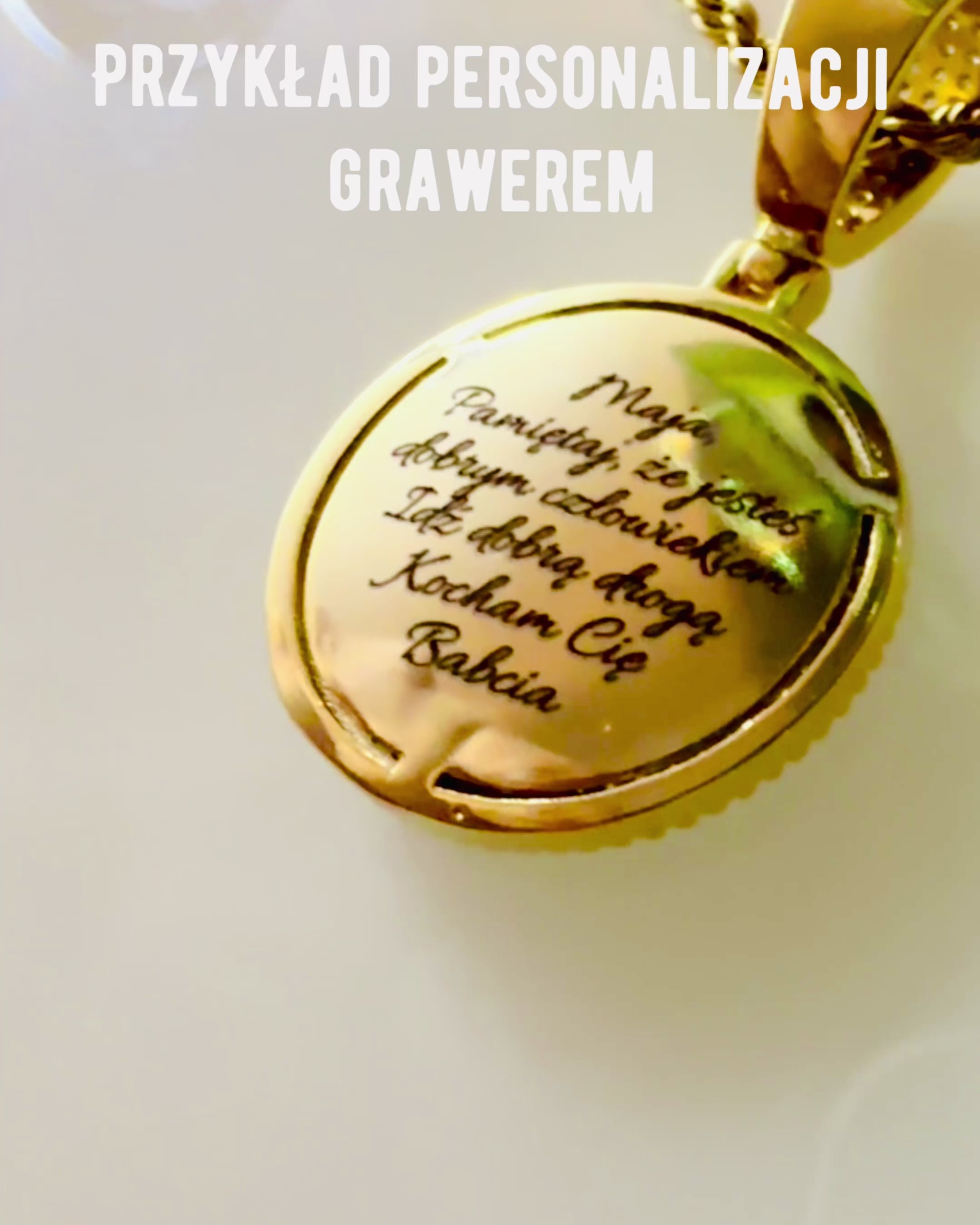 Κολιέ με Μενταγιόν Πυξίδα σε Στυλ Glamour με Ζιργκόν για Γυναίκες και Άνδρες - 2 επιλογές, εξατομίκευση με χάραξη για δώρο